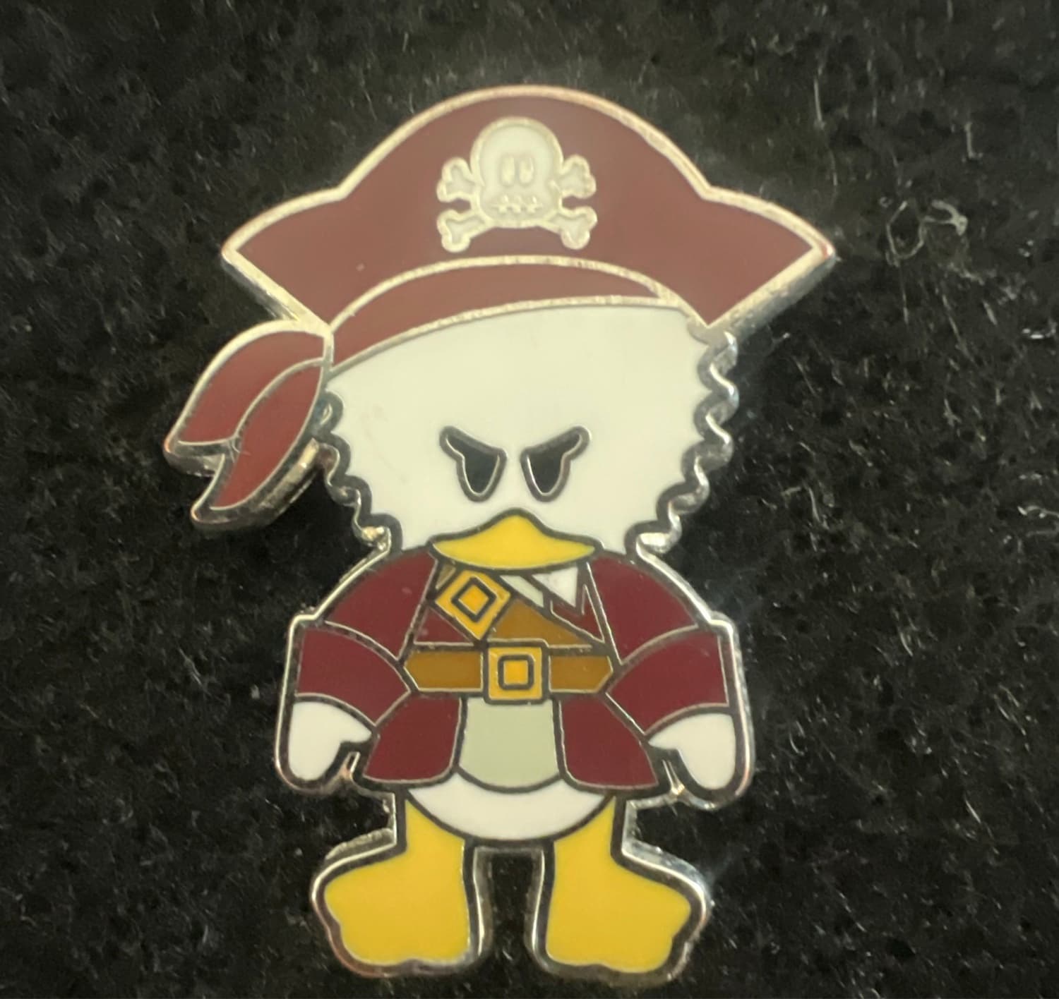 Donald Duck Angry Pirate Pin
