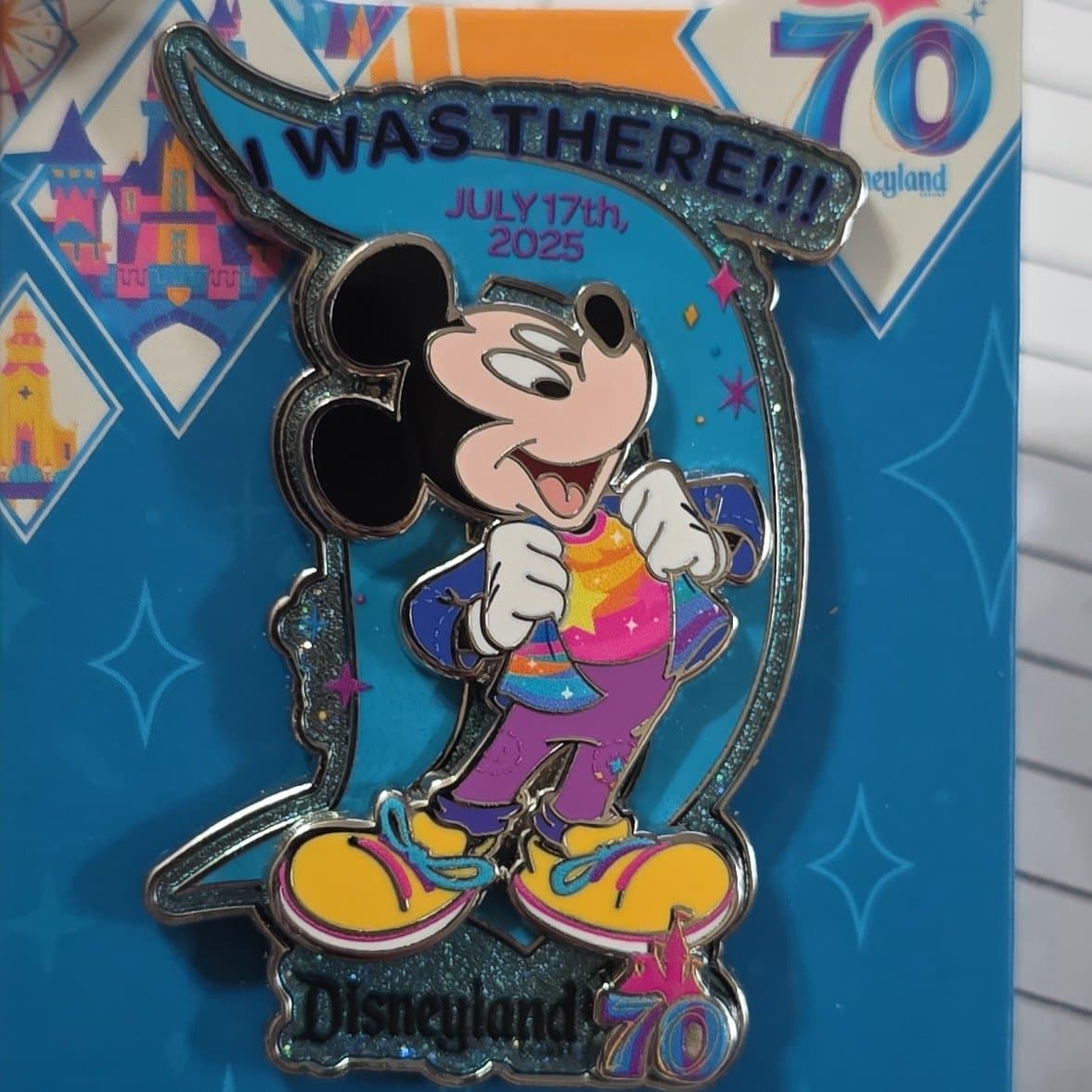Disneyland 70th Anniversary Mickey Mouse 'I Was There' D