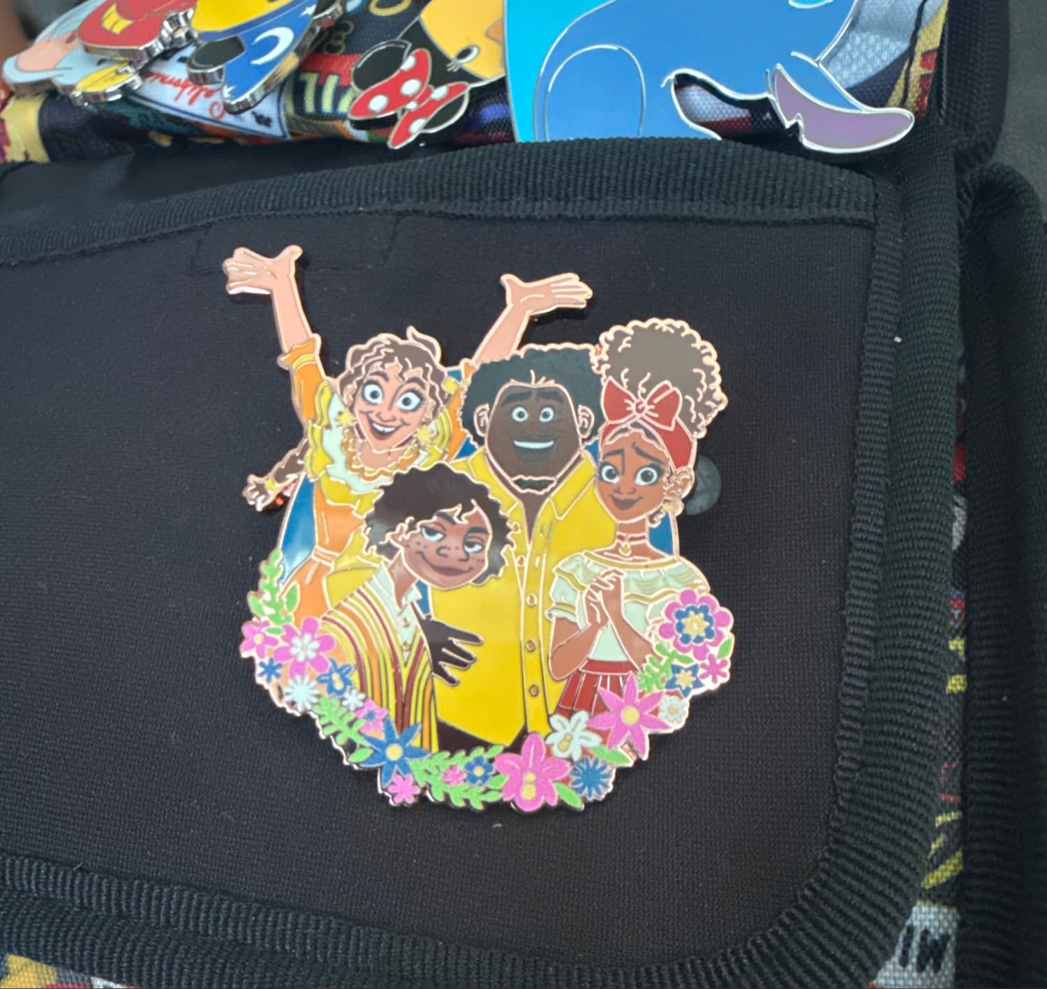 Encanto - Pepa, Felix, Dolores & Camilo Madrigal Family Booster Pin