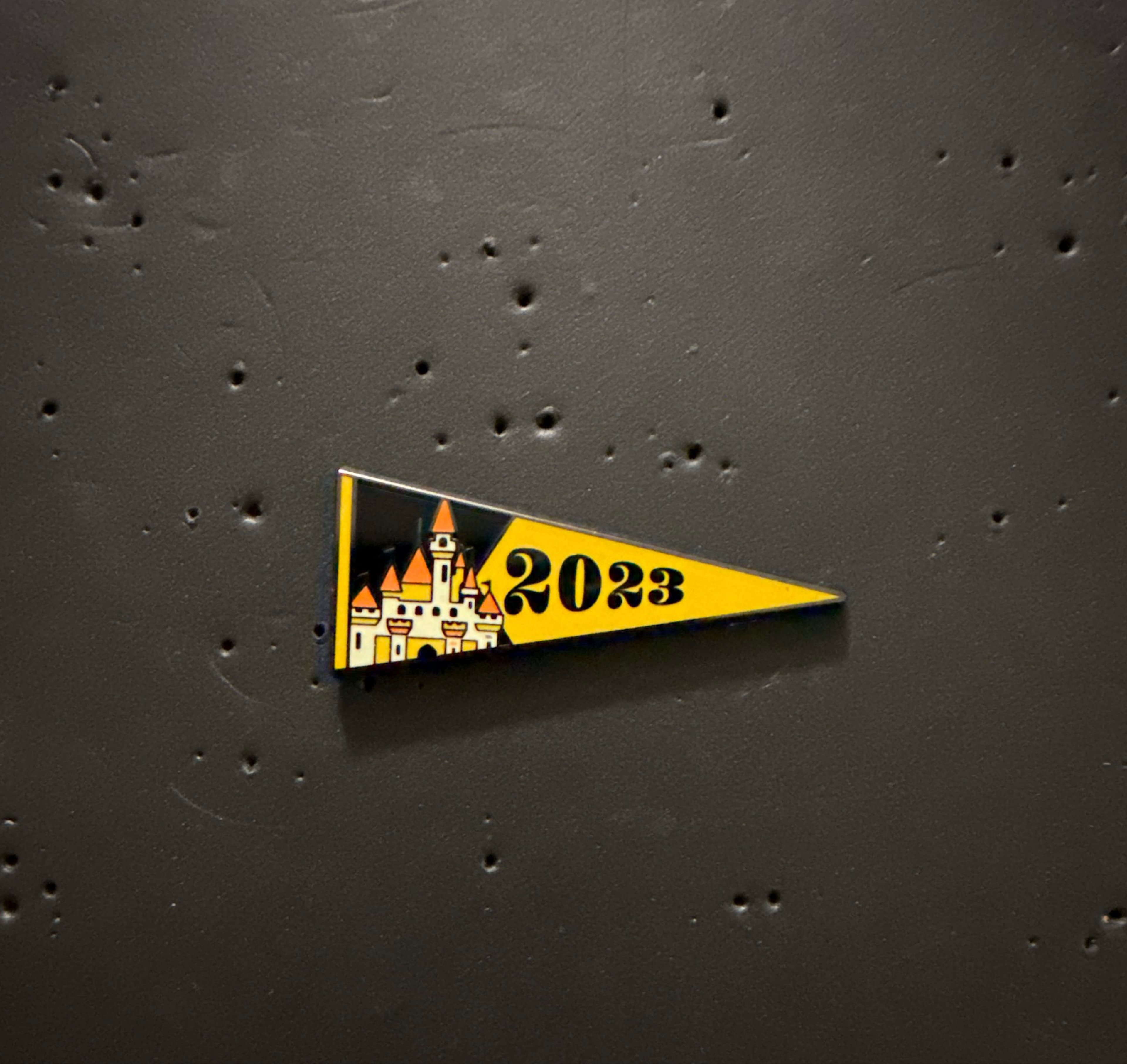 2023 Castle Pennant Pin