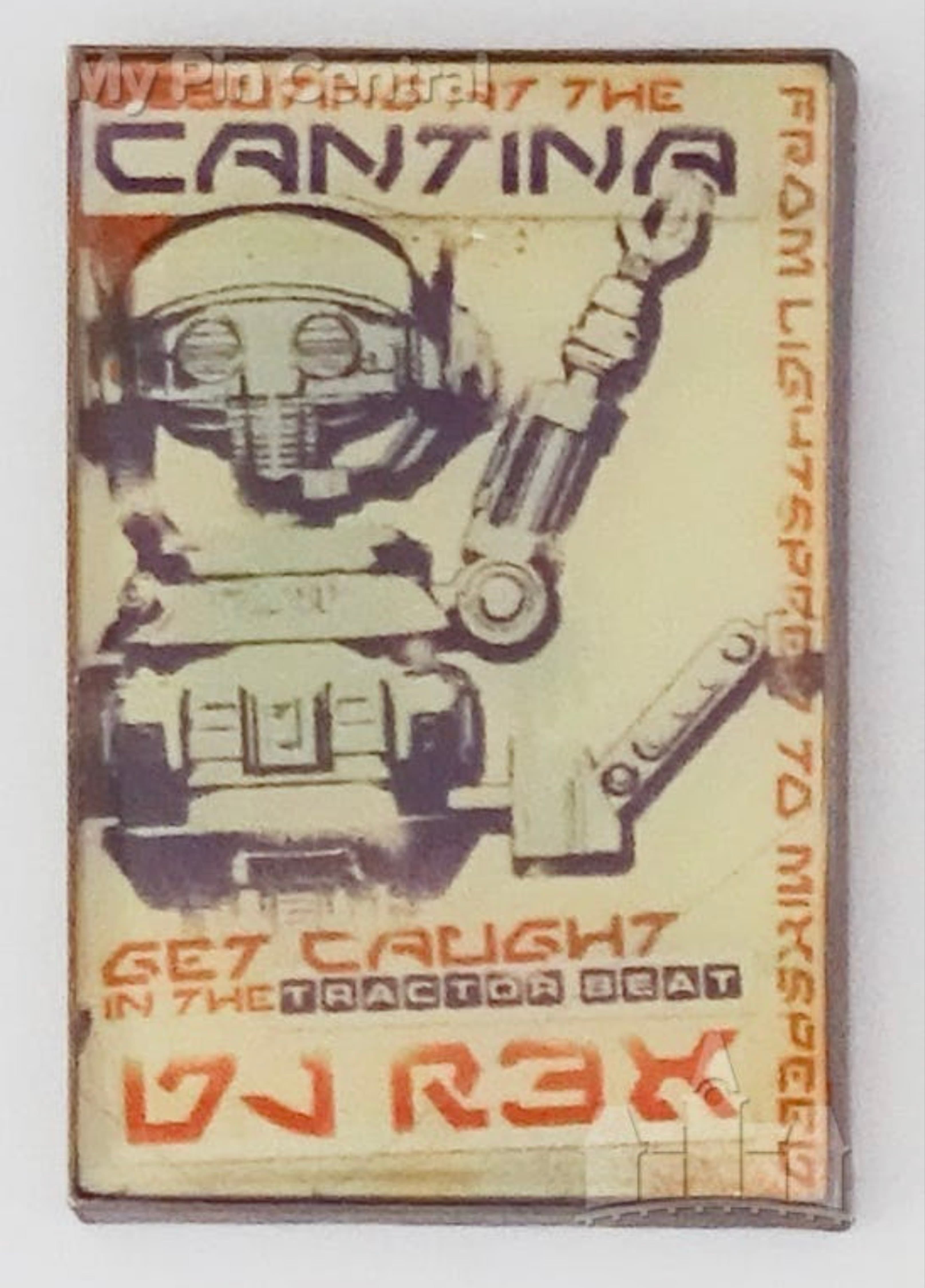 DJ R3X Rex Droid Oga's Cantina Poster