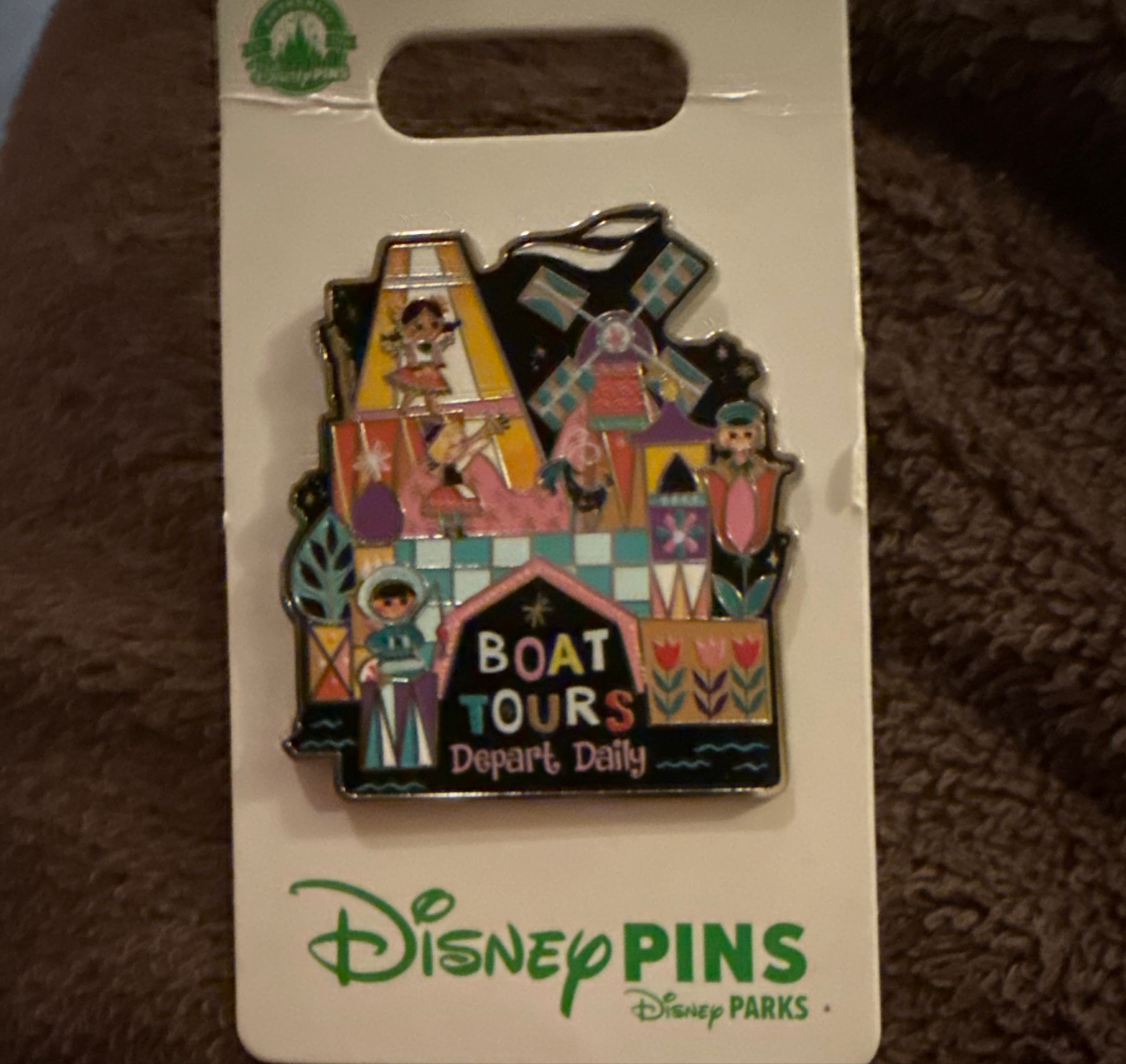 it's a small world — Boat Tours Depart Daily