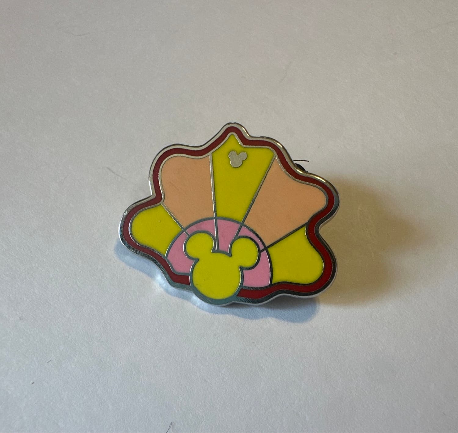 Hidden Mickey The Little Mermaid Character Shells Mickey Icon Pin