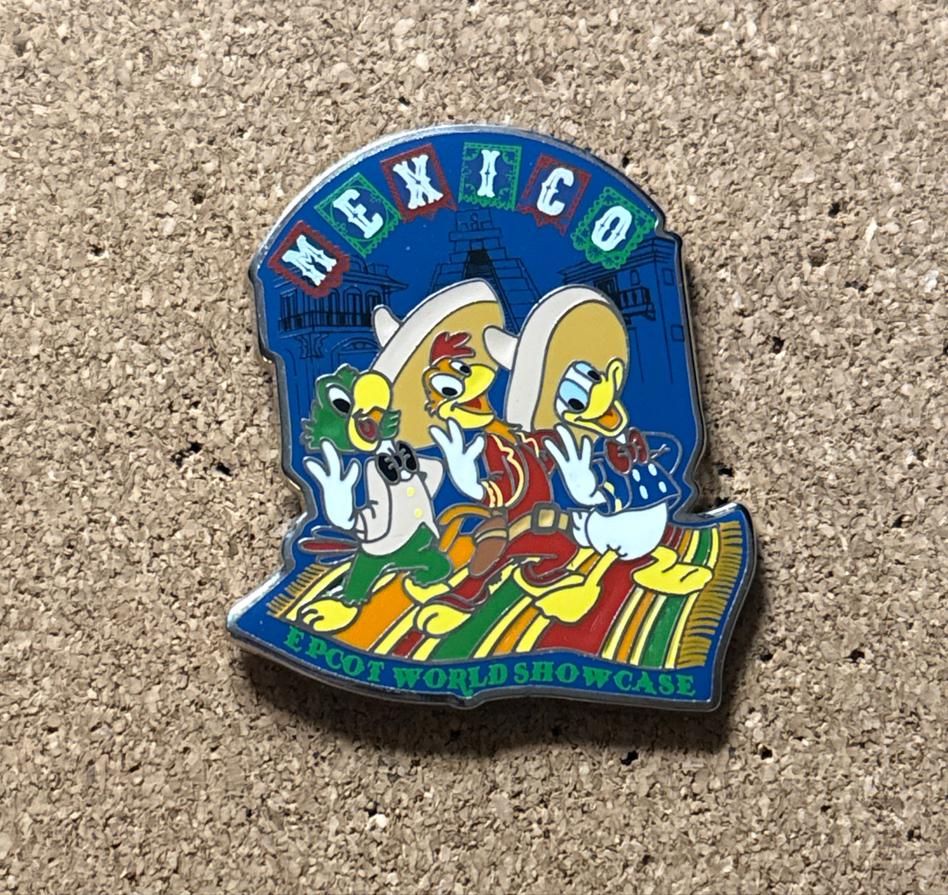 The Three Caballeros - Mexico - EPCOT World Showcase front