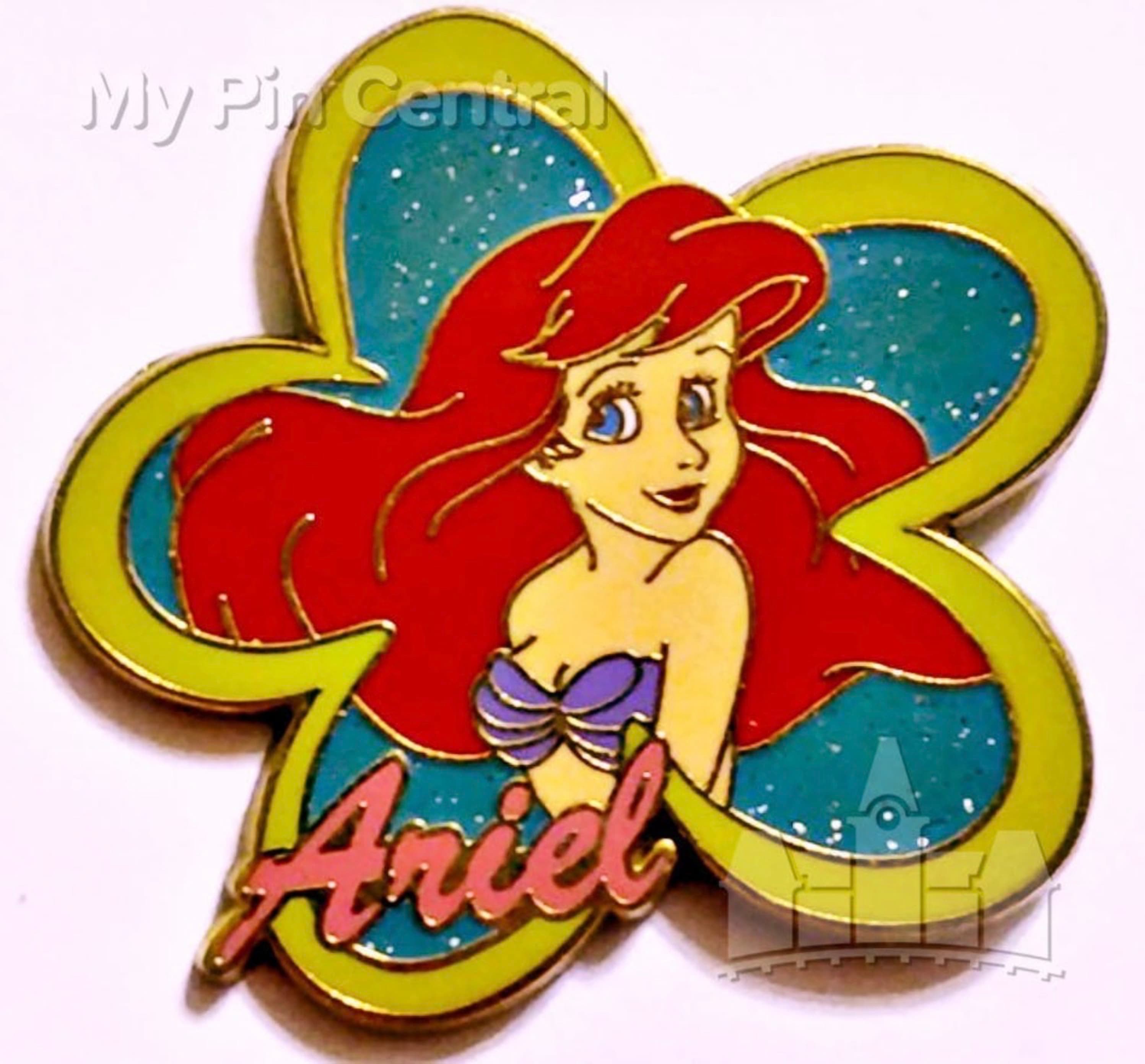 Ariel ONLY - Disney Princess Flowers and Name Booster Set