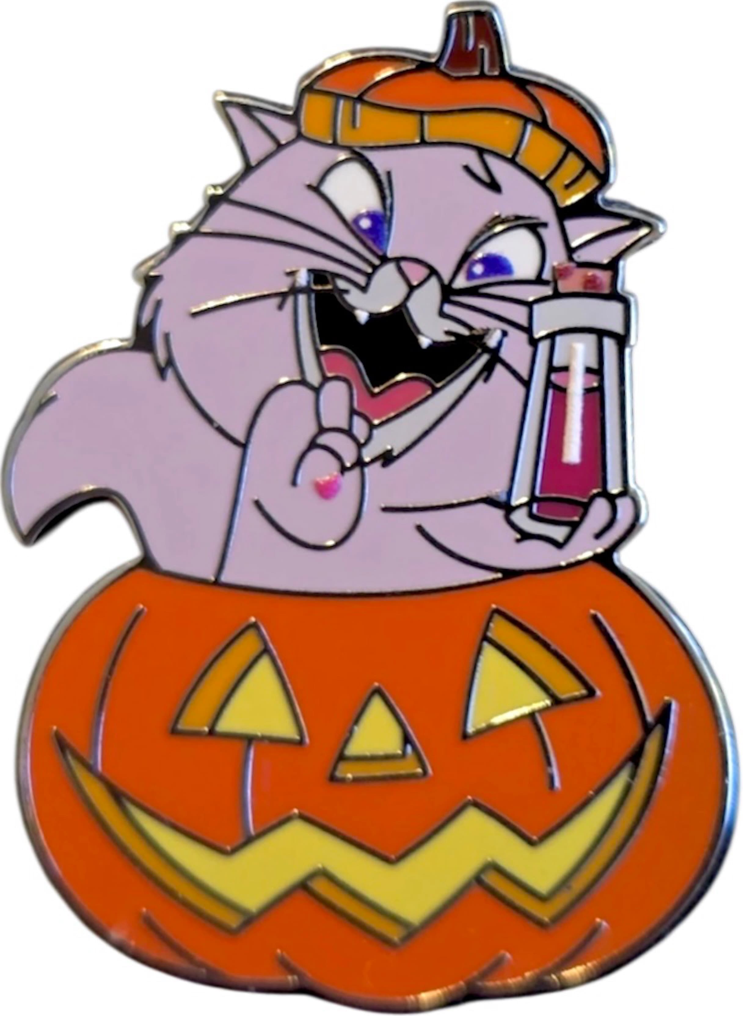 Yzma Cat Pumpkin Pal front