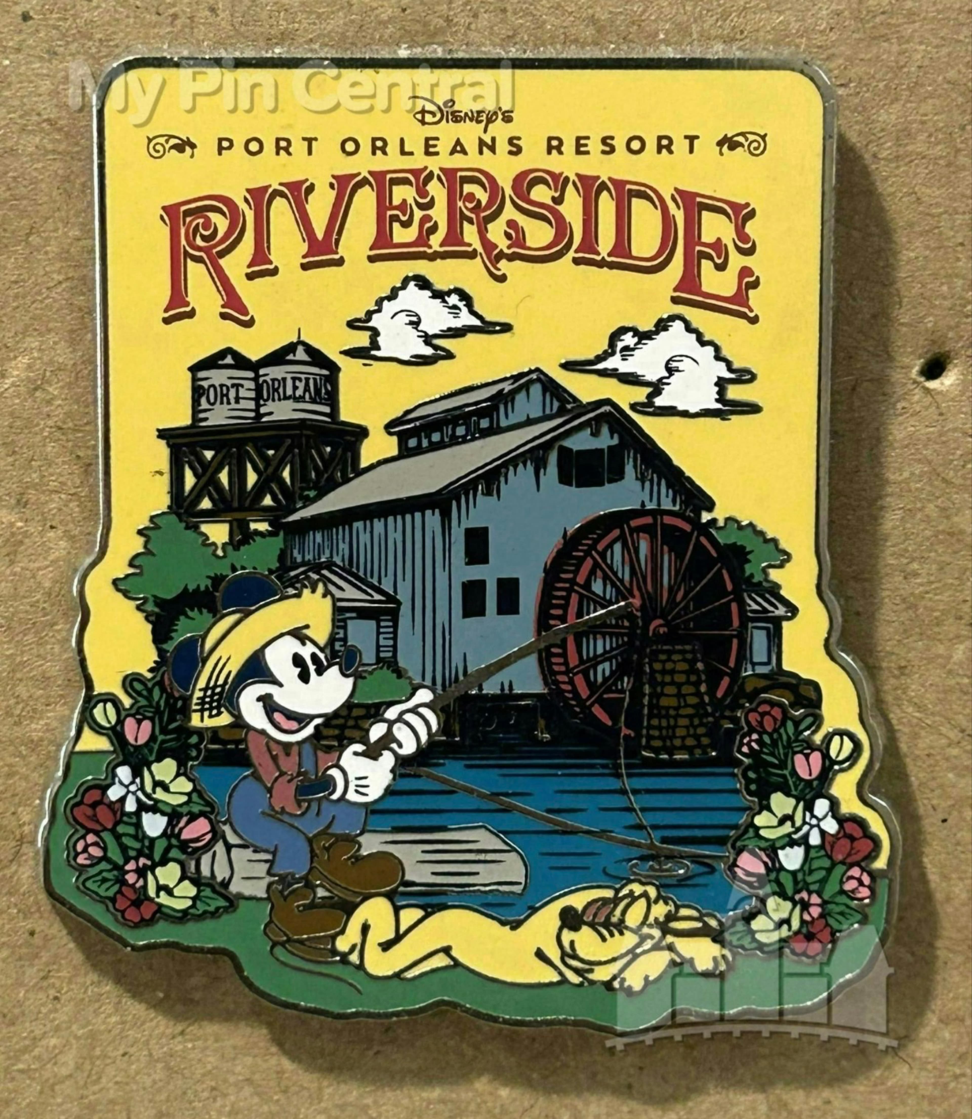 Disney's Port Orleans Resort Riverside - Mickey Mouse Fishing front
