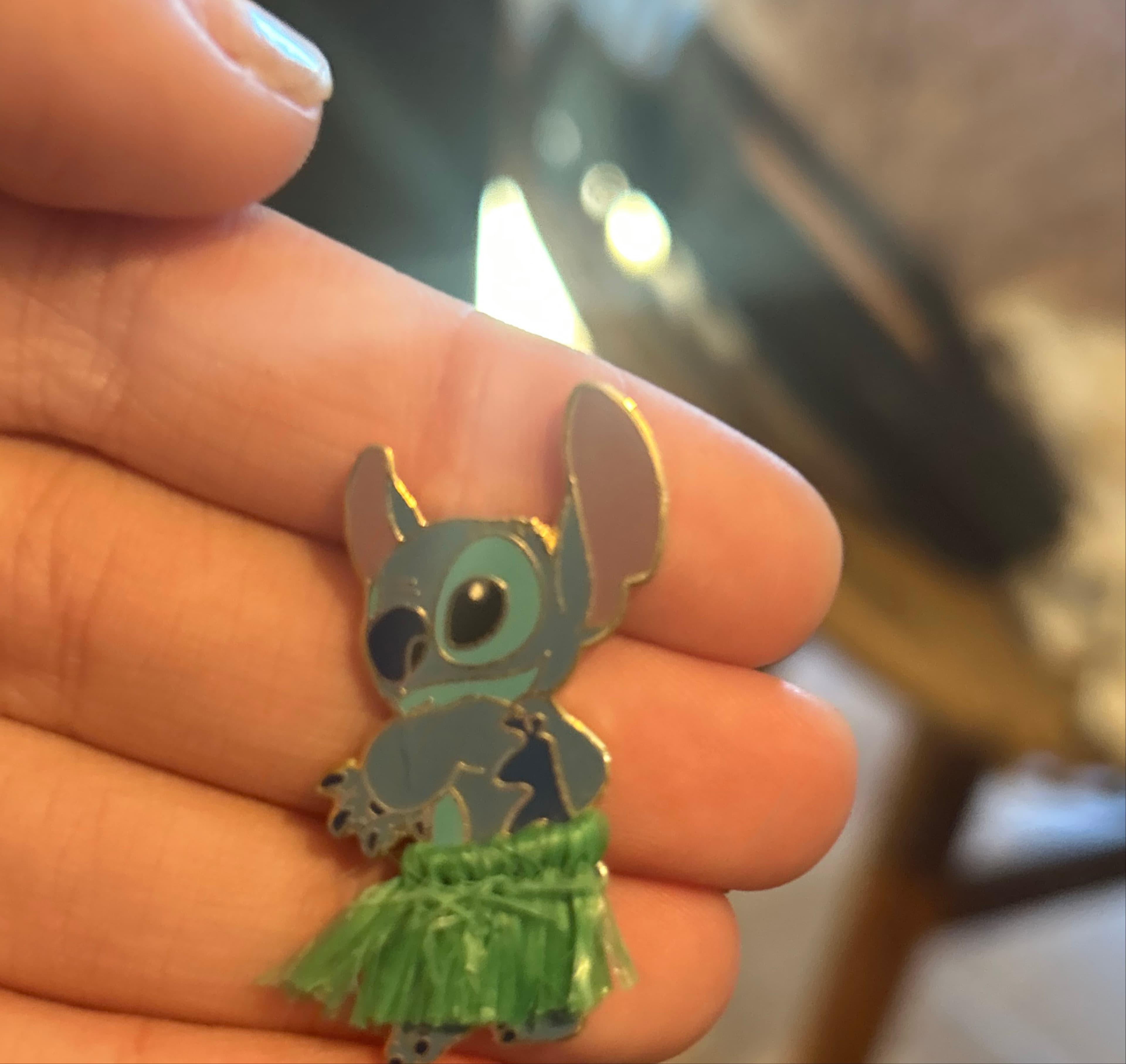 Stitch with 3d hula skirt