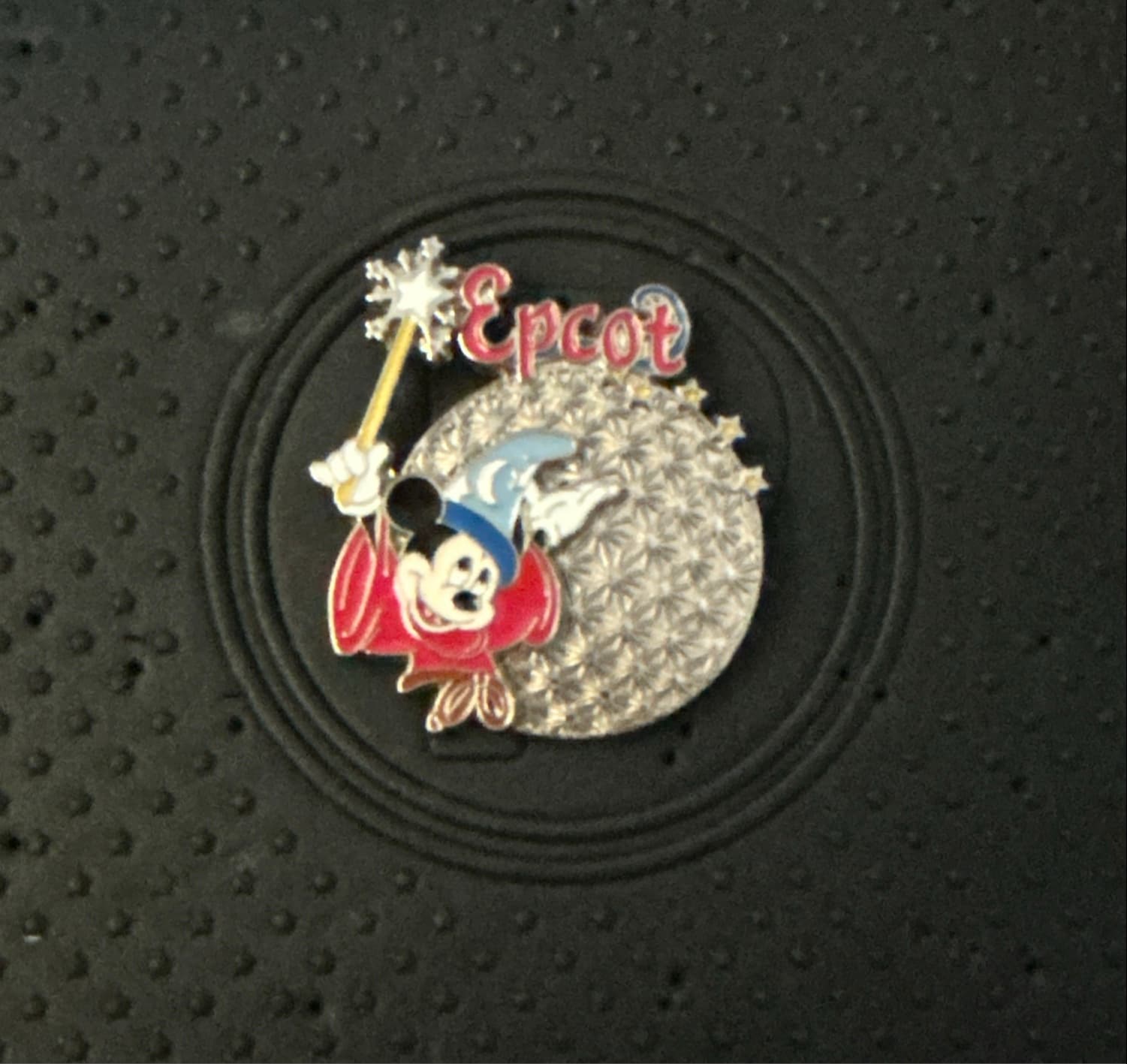 EPCOT with Sorcerer Mickey