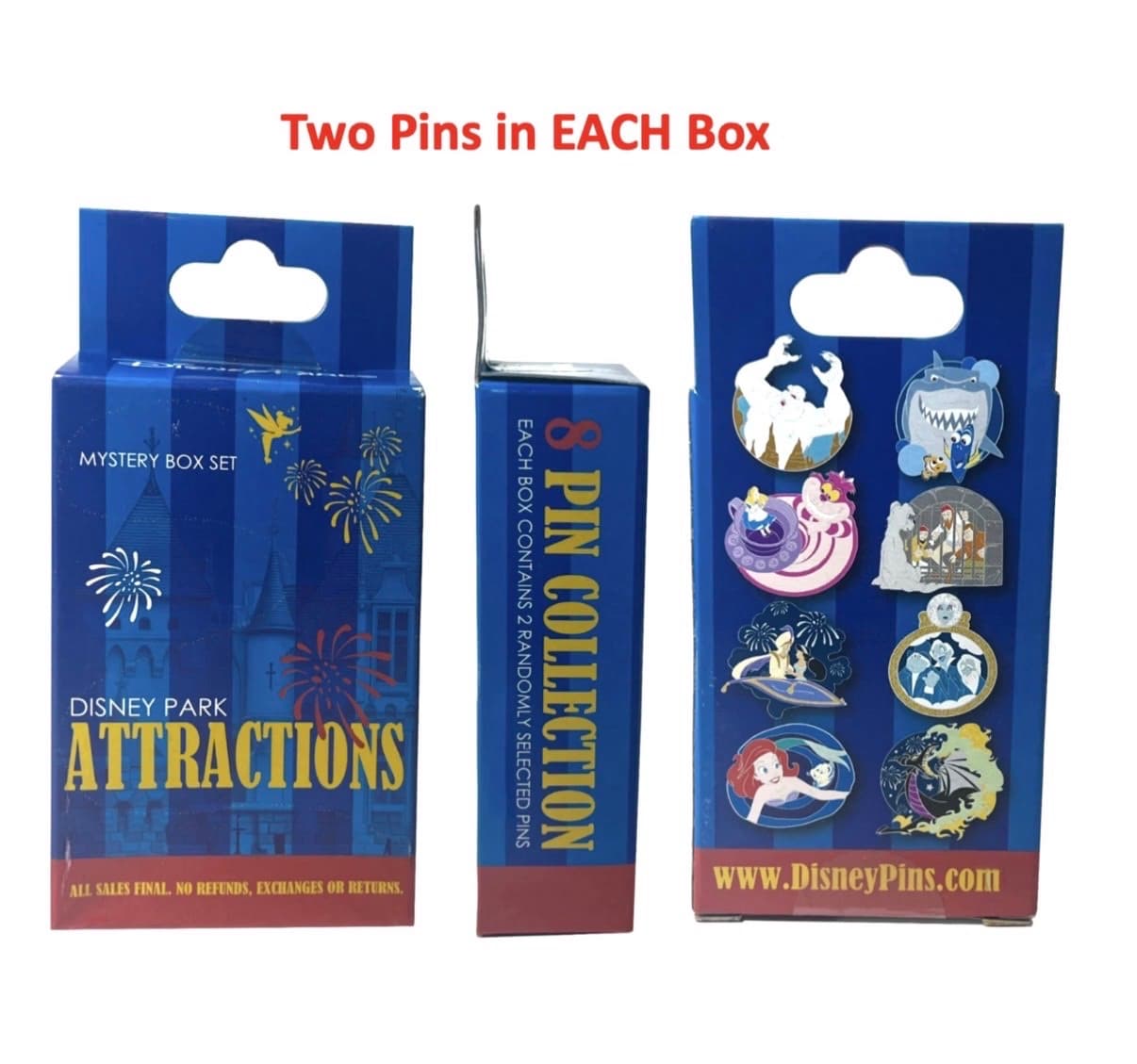 Disney Park Attractions Mystery Box Set