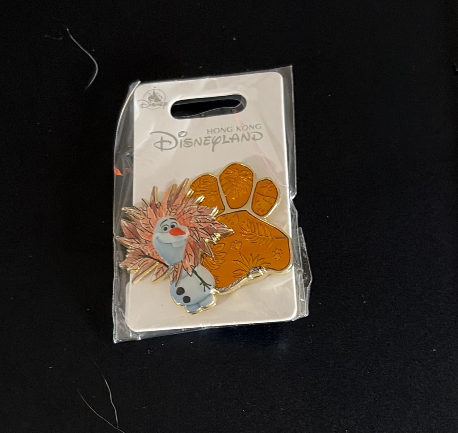 Olaf as Simba front