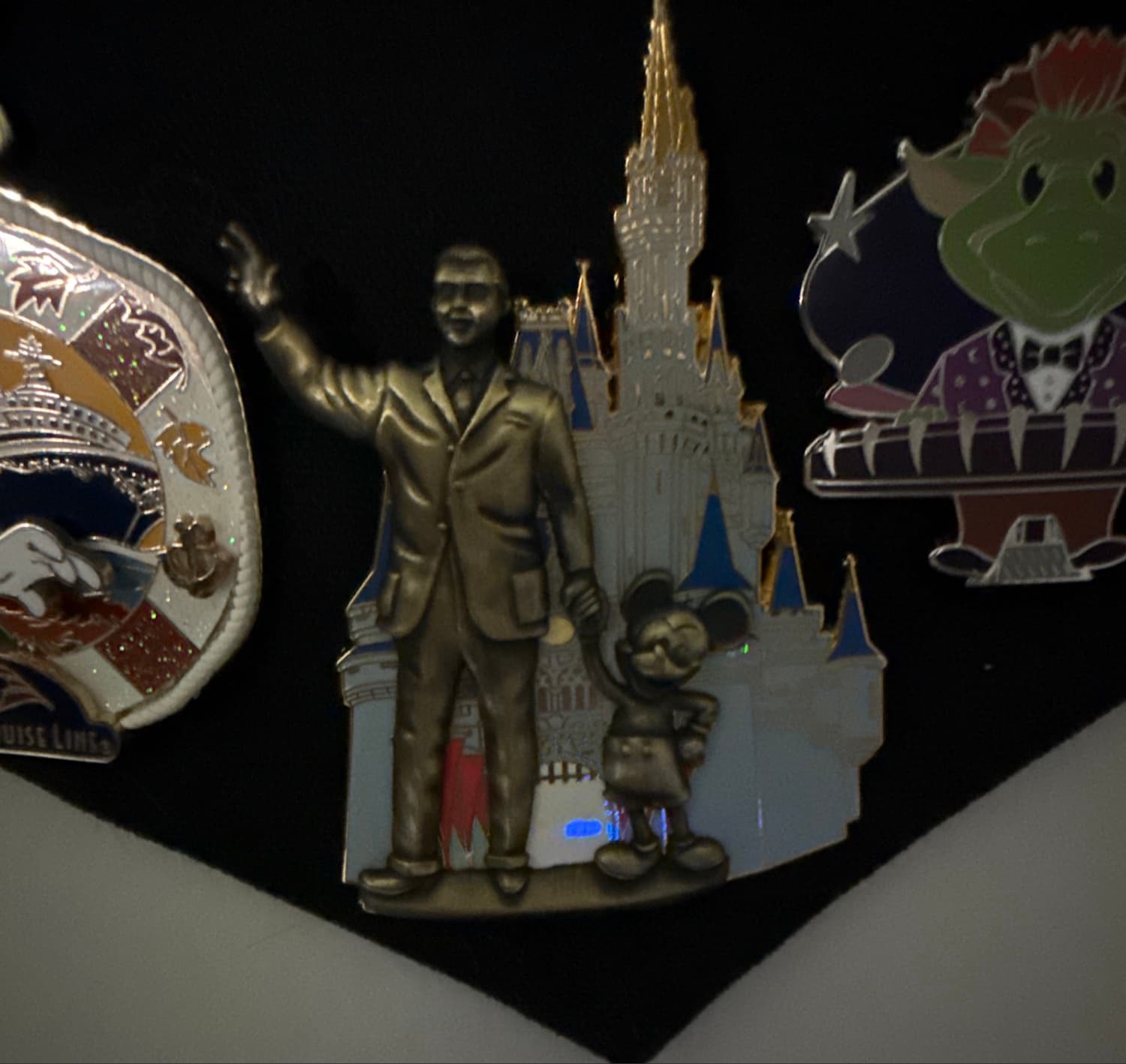 Walt Disney and Mickey Mouse Partners Statue from WDW