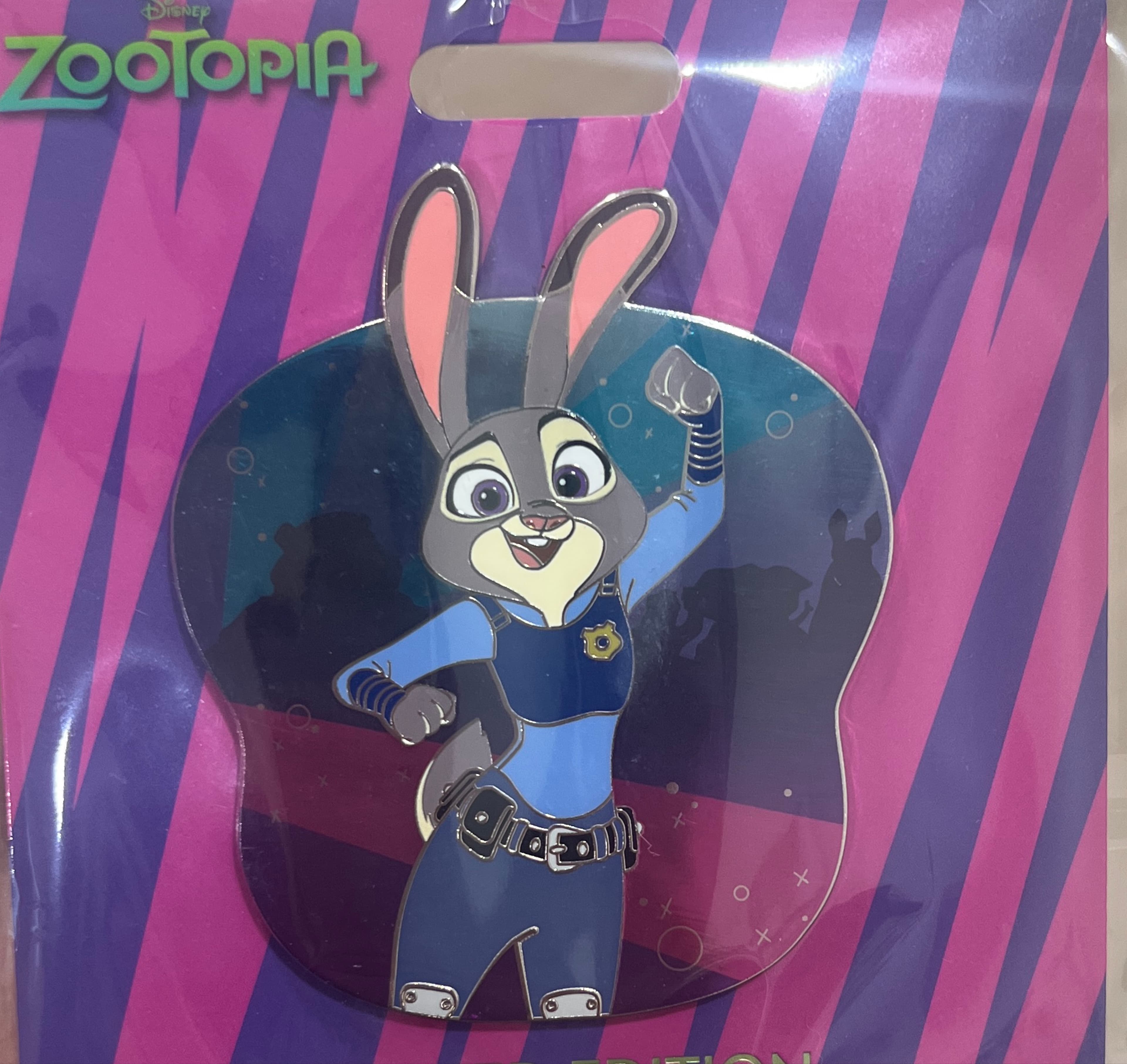 Judy Hopps Zootopia 10th Anniversary Pin