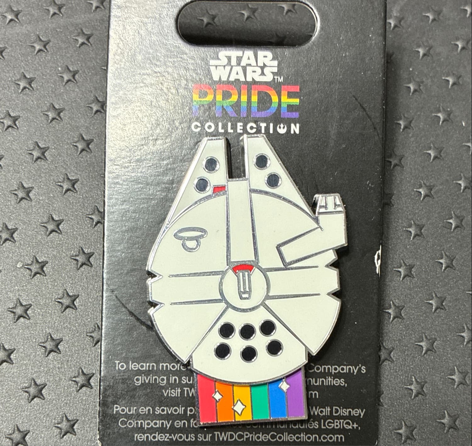 Star Wars - Millennium Falcon Pride Pin
