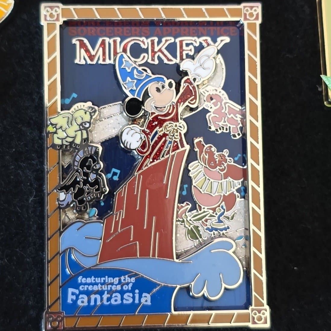 sorcerer's apprentice featuring creatures of fantasia