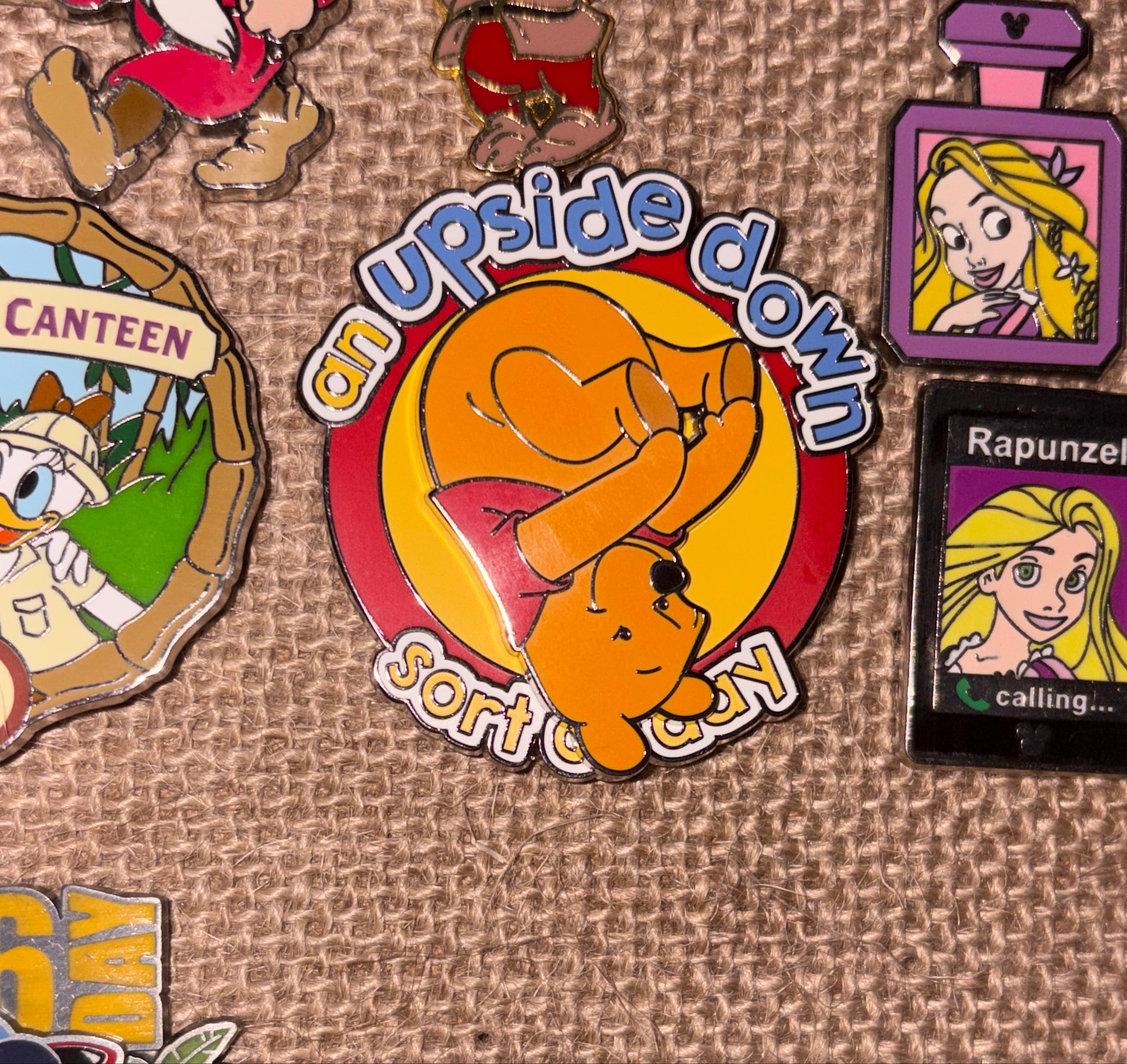 Winnie the Pooh - An Upside Down Sort of Day Spinner