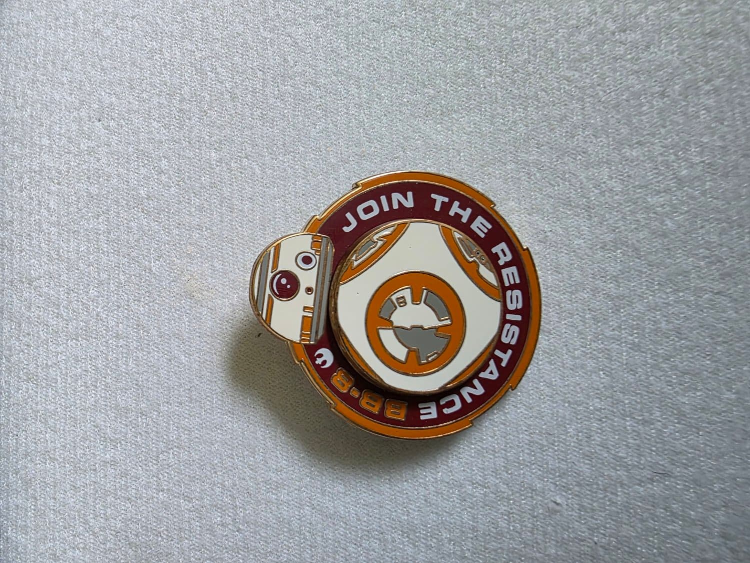 BB-8 Join the Resistance Spinner Pin - Star Wars: The Force Awakens