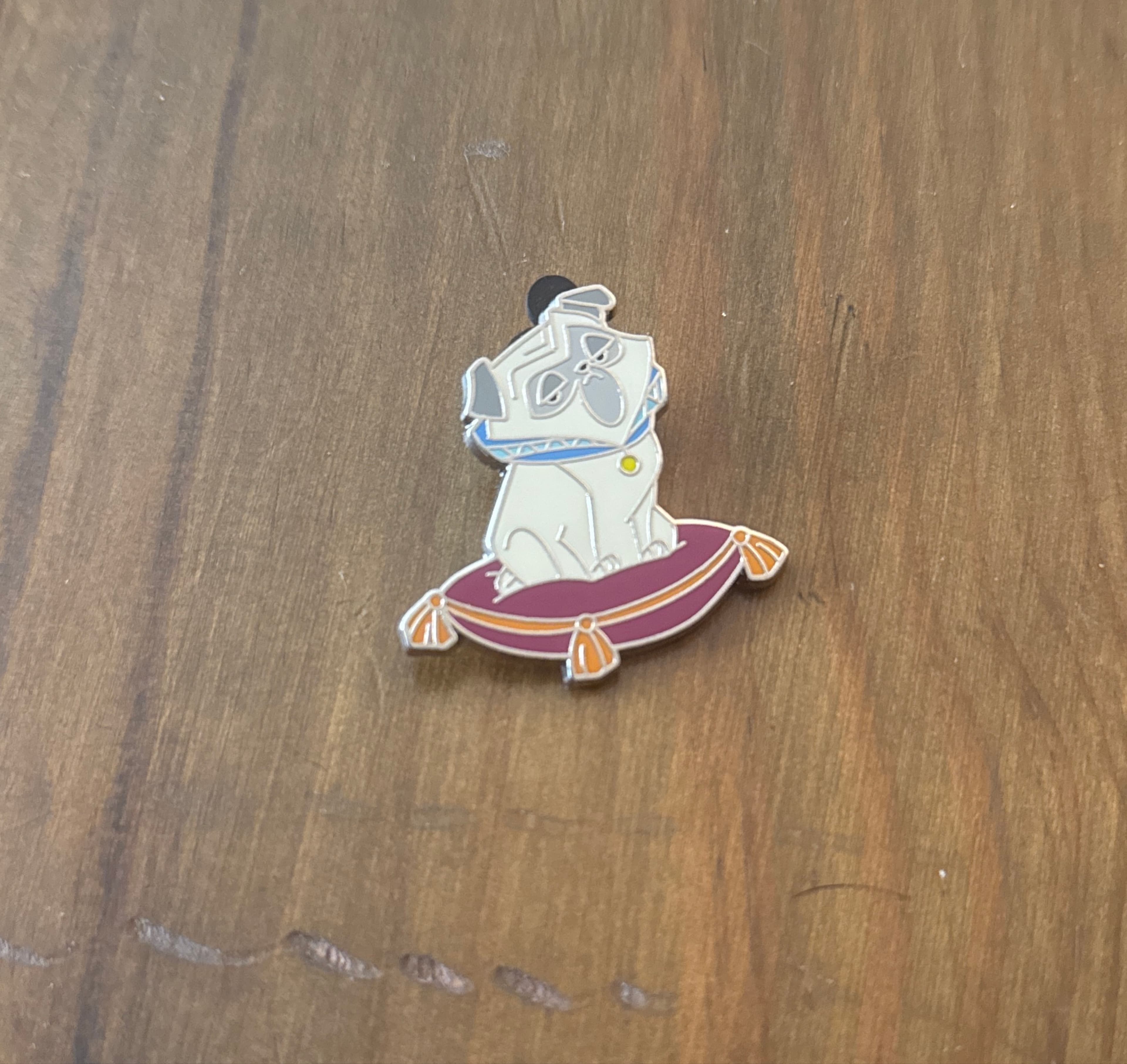 Percy on Pillow - Pocahontas