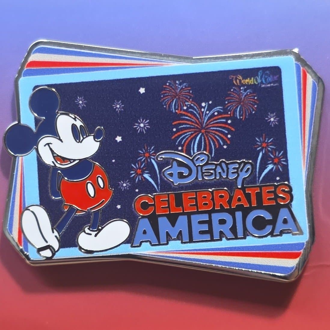 World of Color Mickey Silver front