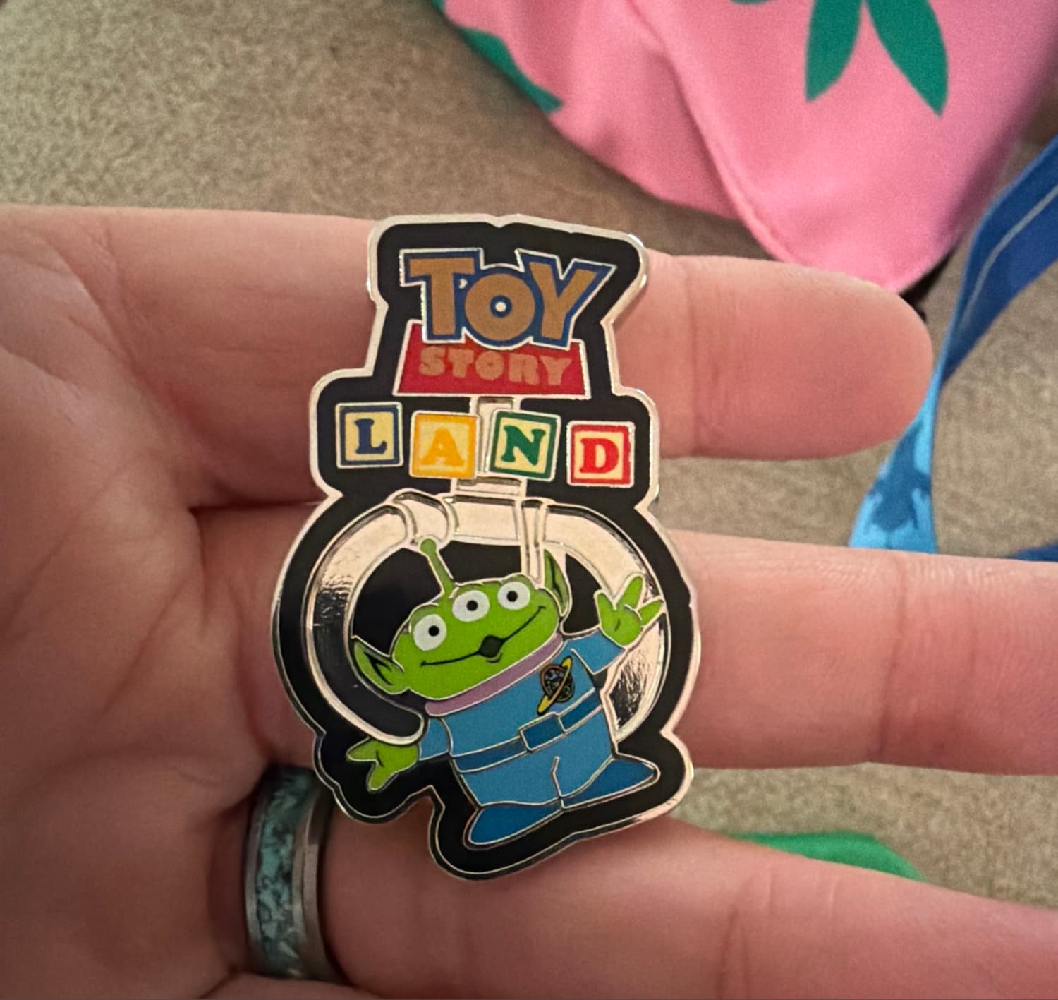 Green Alien (LGM) and the Claw
