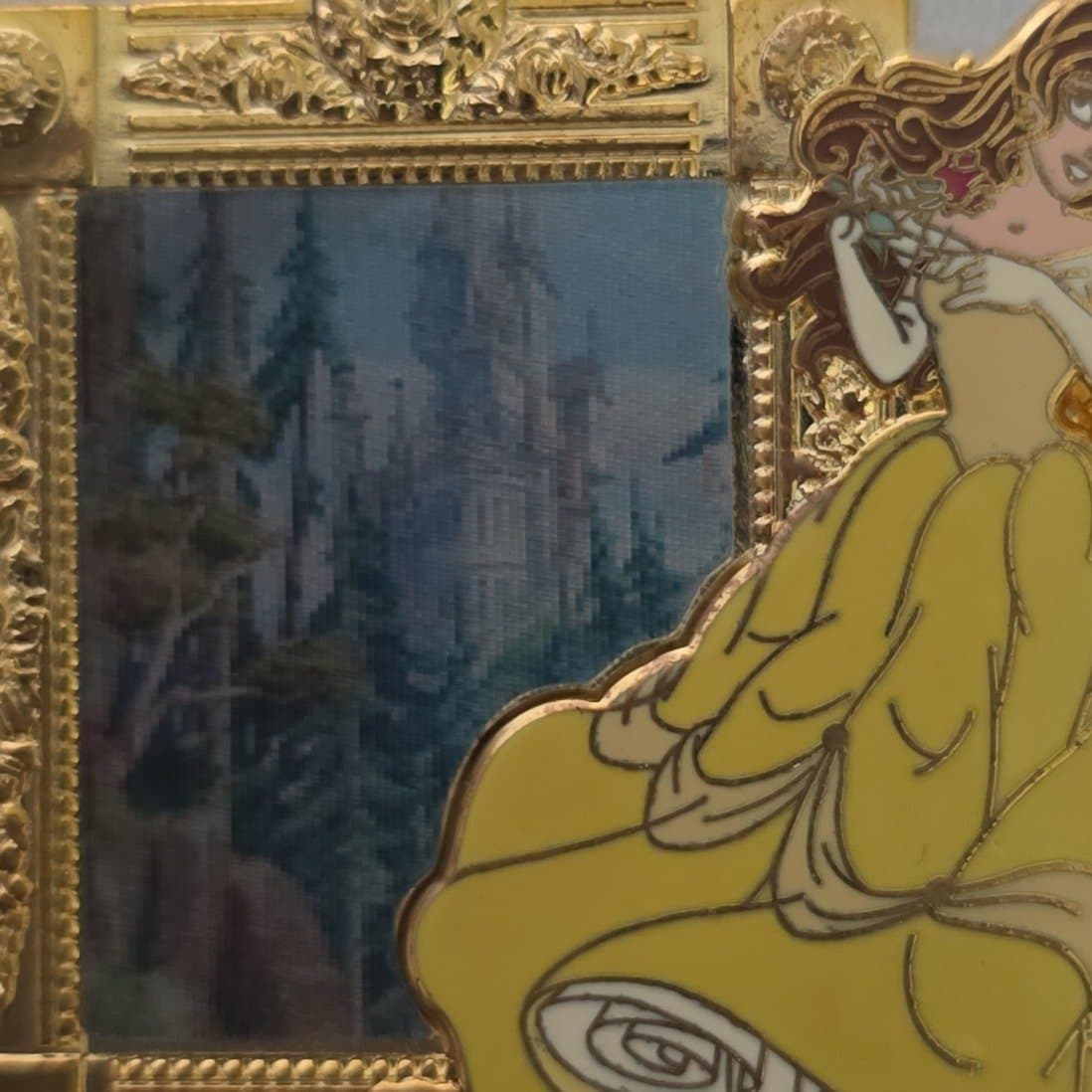 Disney Belle Lenticular Magic Mirror