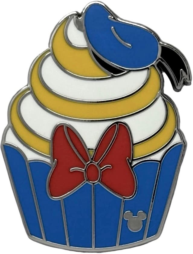 Donald Duck Cupcake front