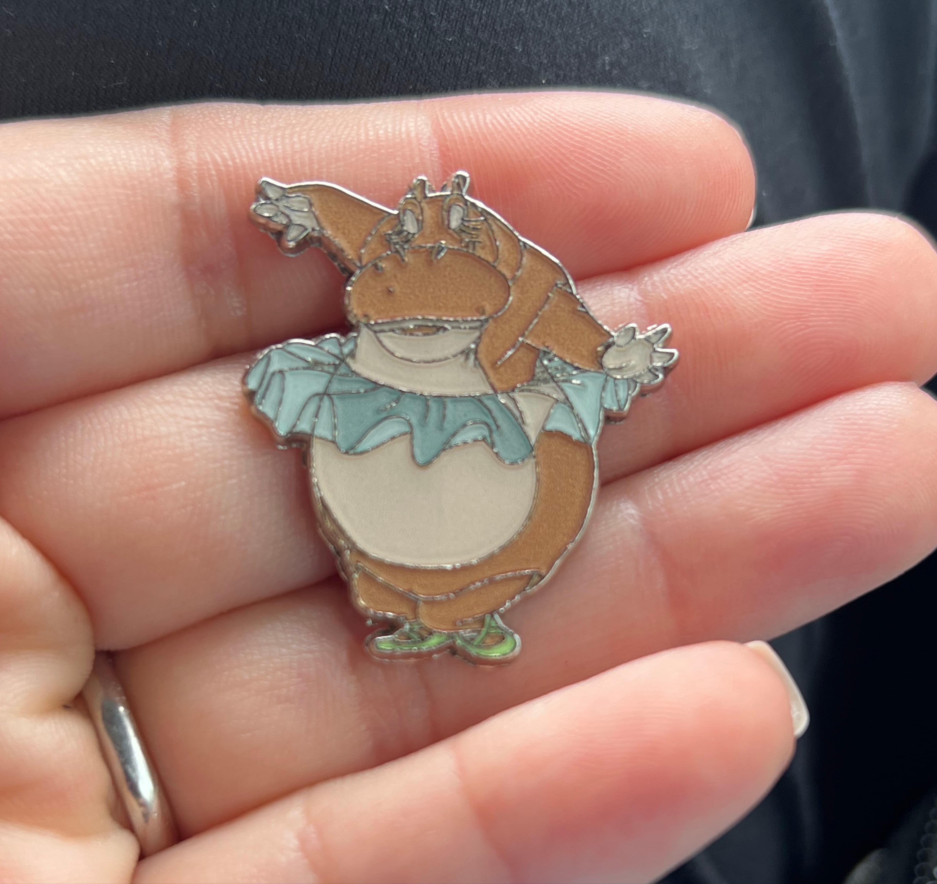 Hyacinth Hippo - Fantasia: Dance of the Hours Pin Set