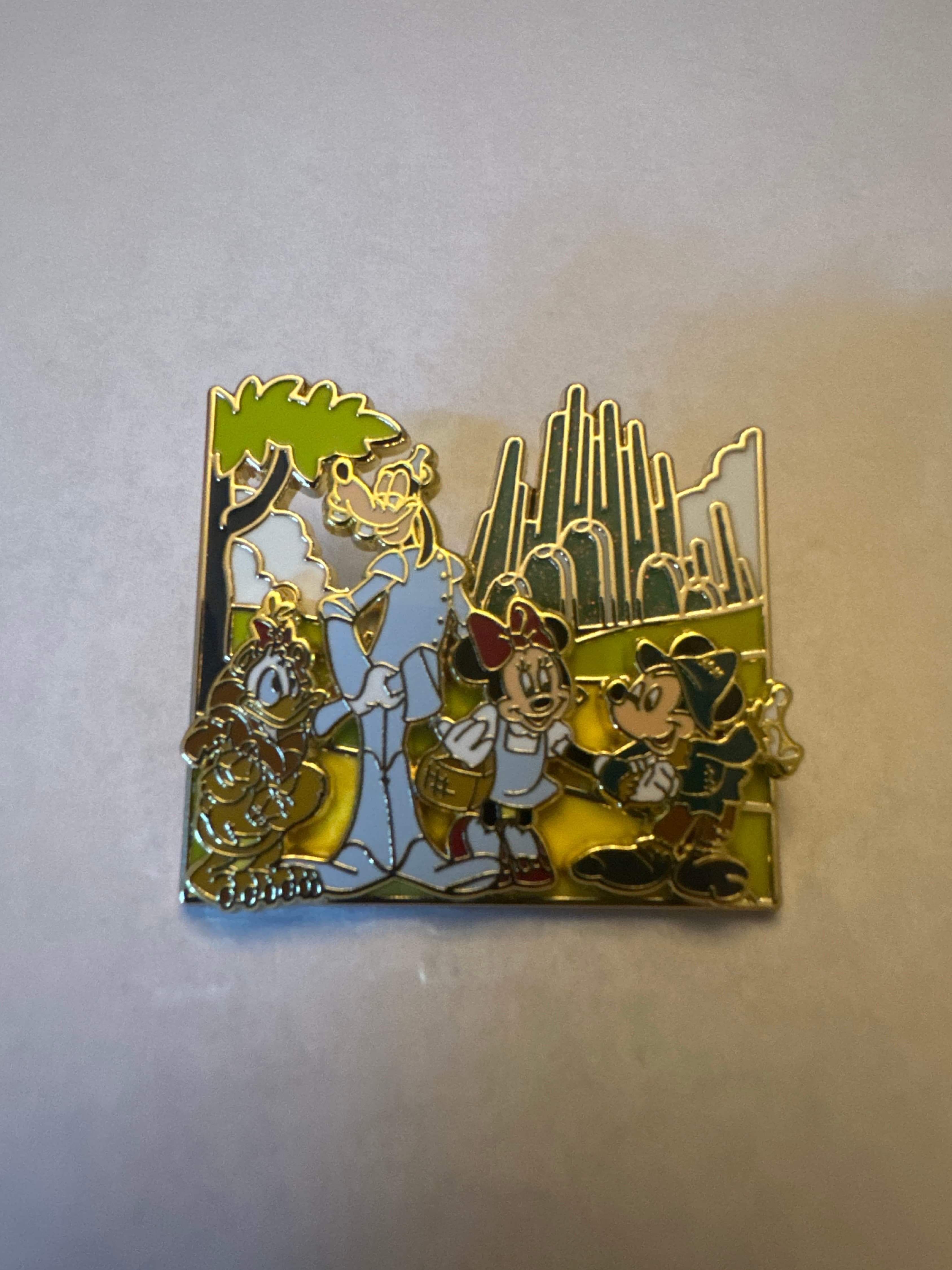 Wizard of Oz with Mickey Mouse, Minnie Mouse, Goofy, and Donald Duck