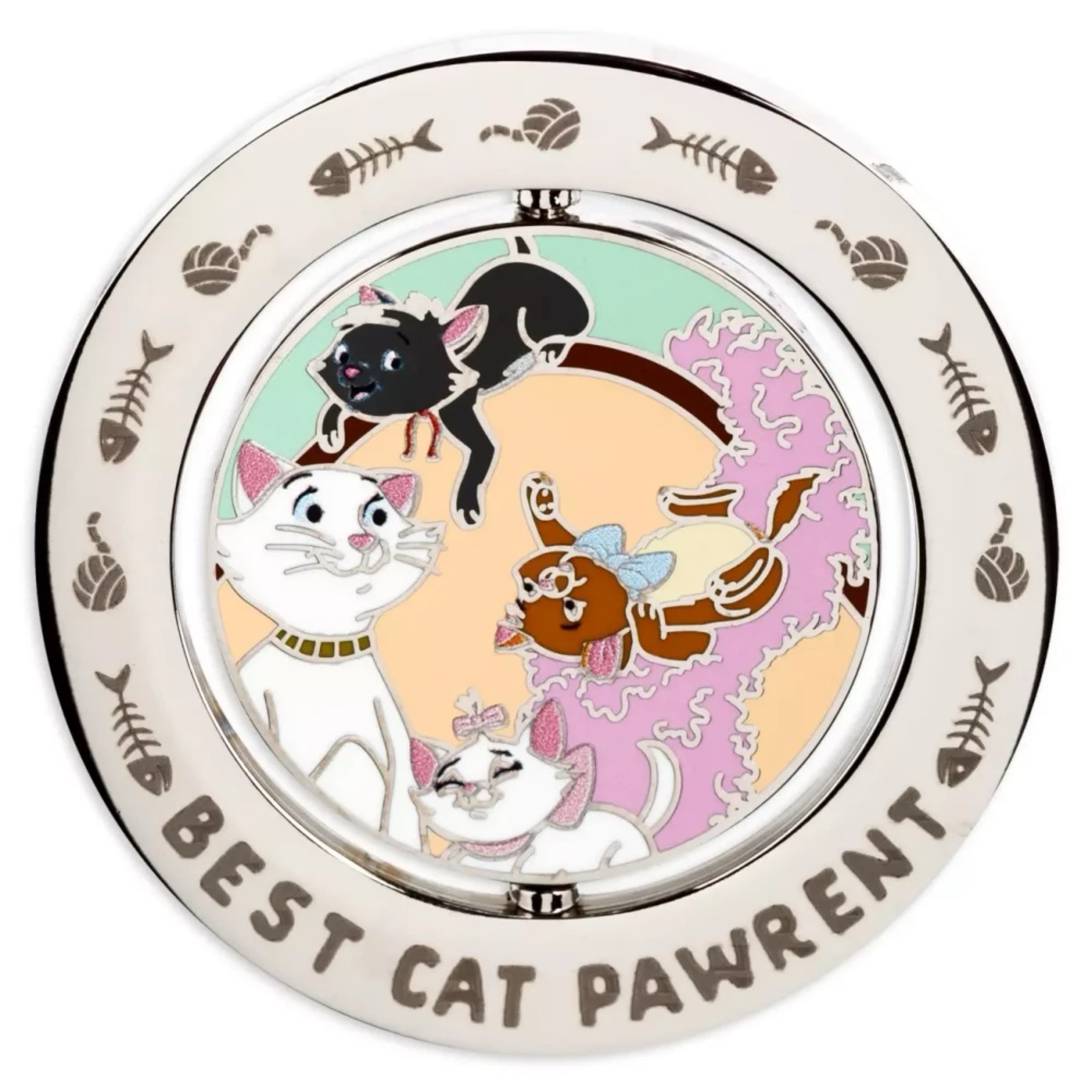 Madame Adelaide Bonfamille and The Aristocats Best Cat Pawrent Spinner