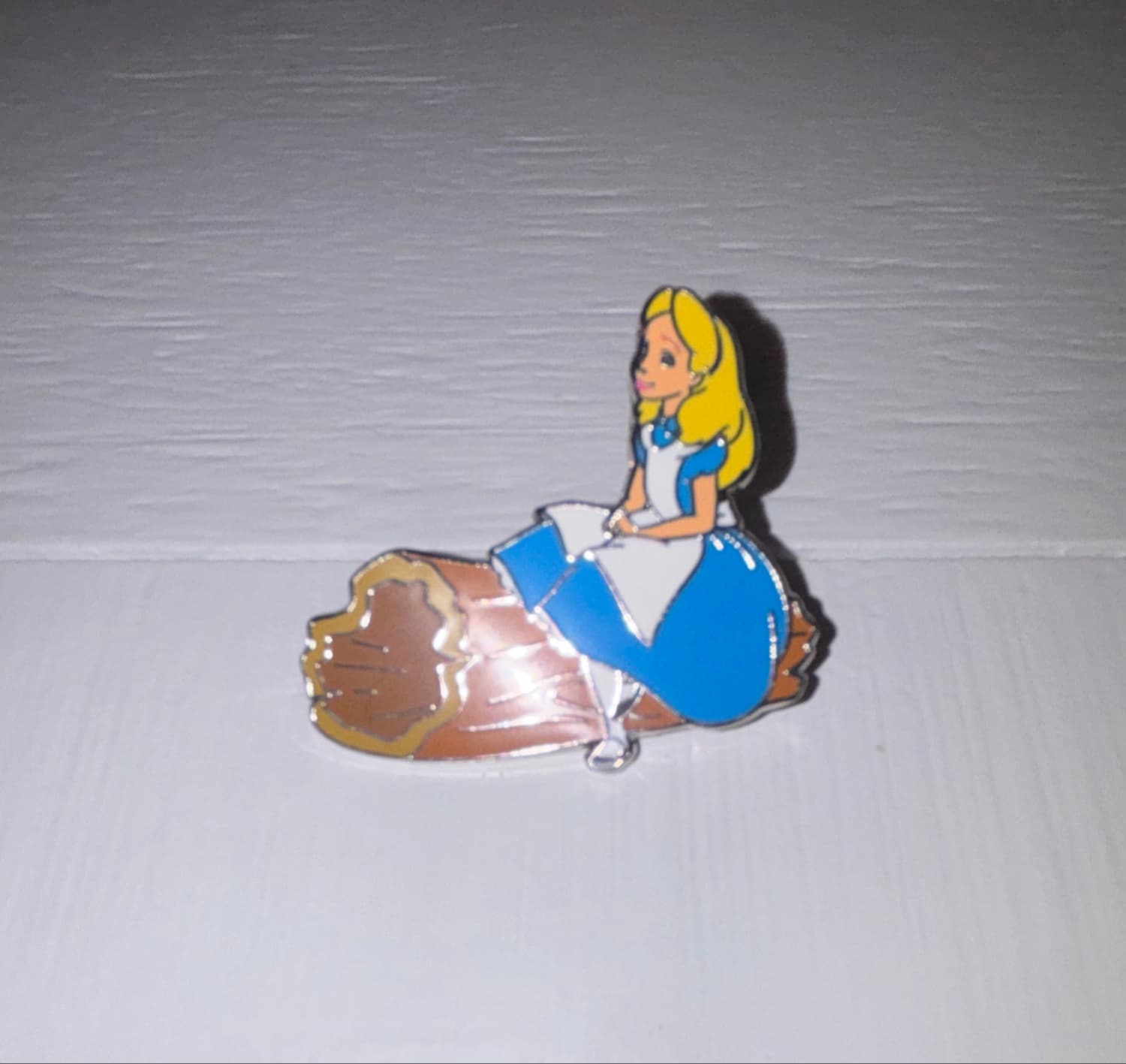 Alice Sitting on a Log Only