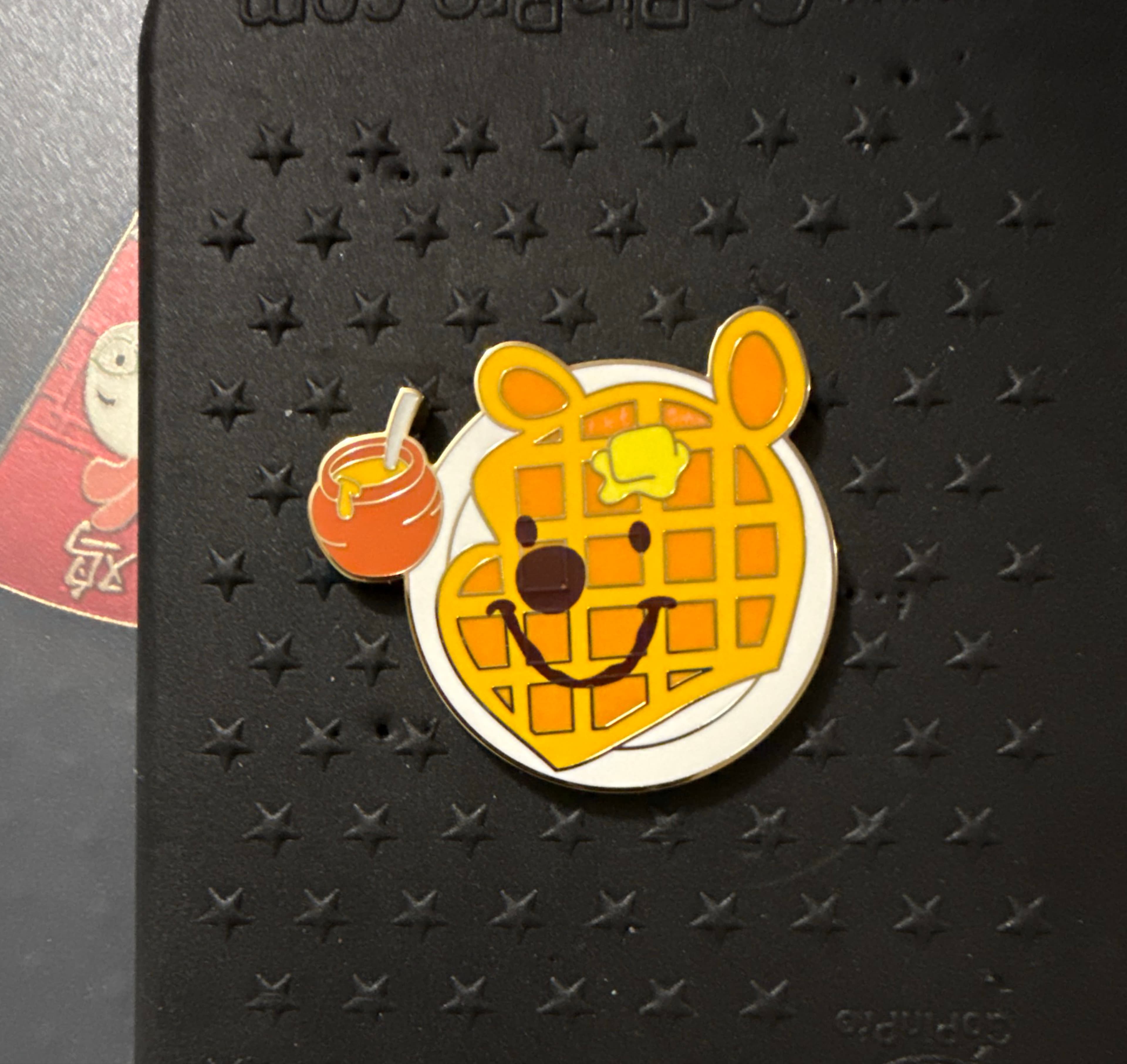 Winnie the Pooh Waffle with Hunny Pot