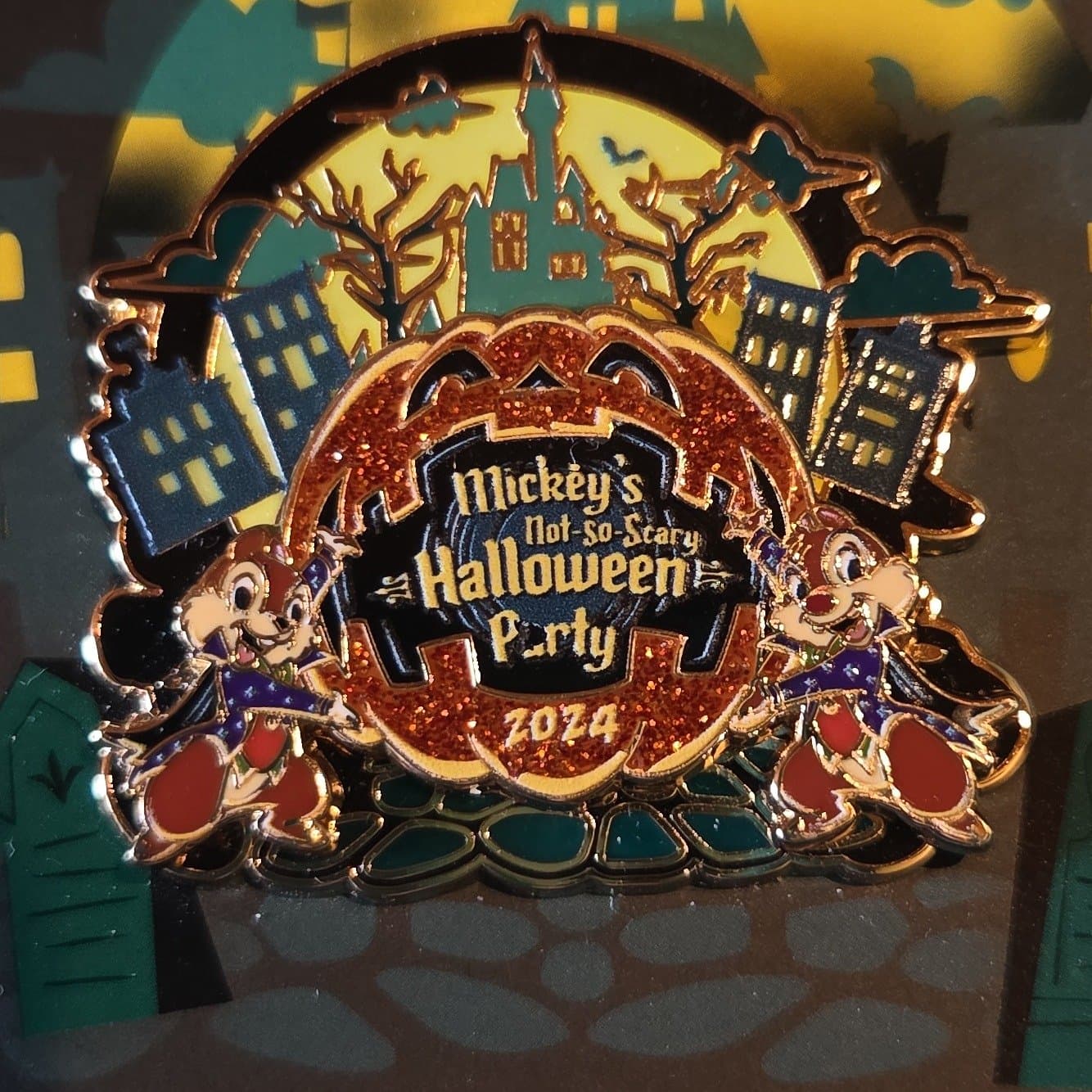Chip 'n' Dale Mickey's Not-So-Scary Halloween Party 2024 Pin