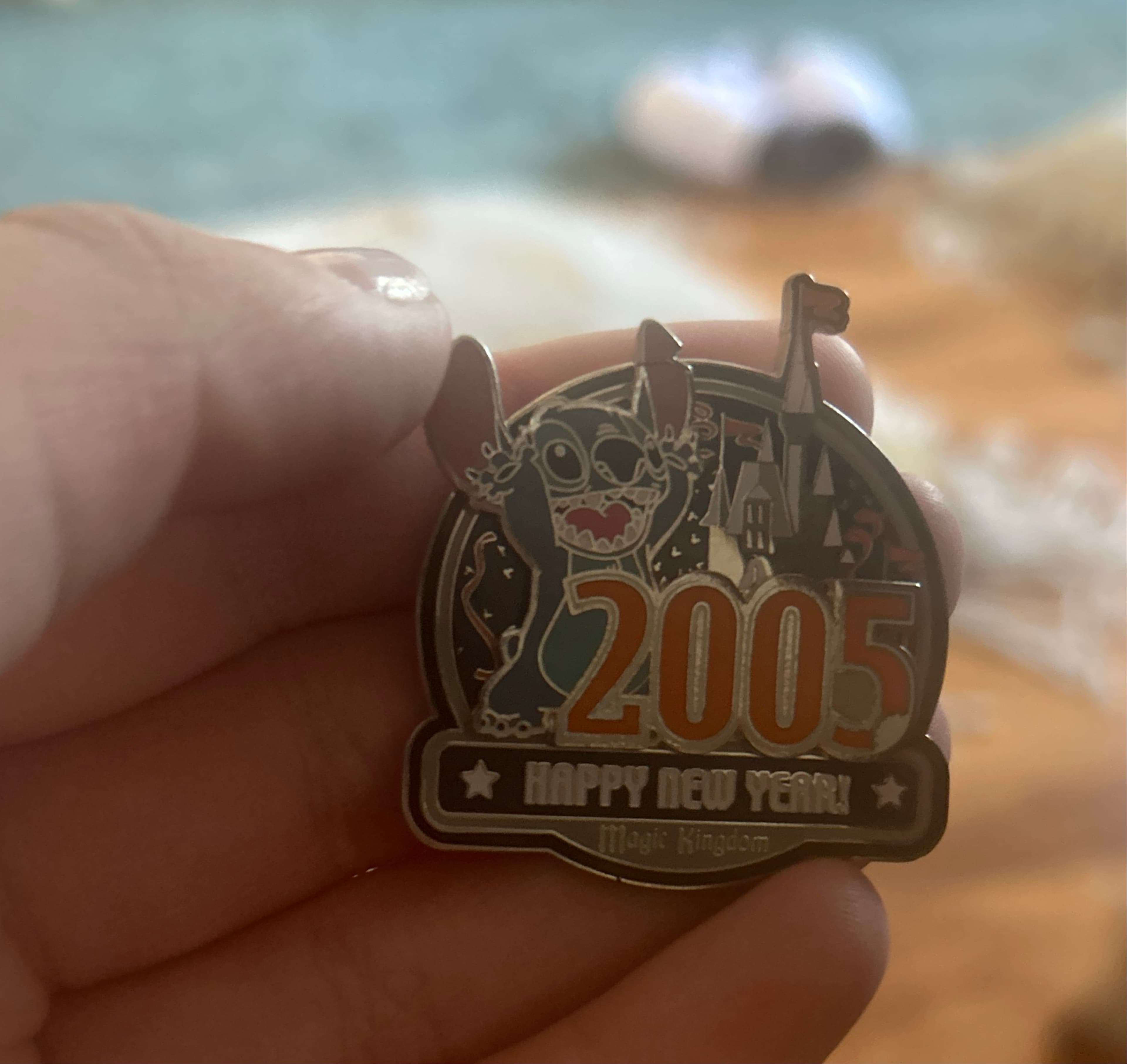 Stitch Happy New Year 2005 - Magic Kingdom front