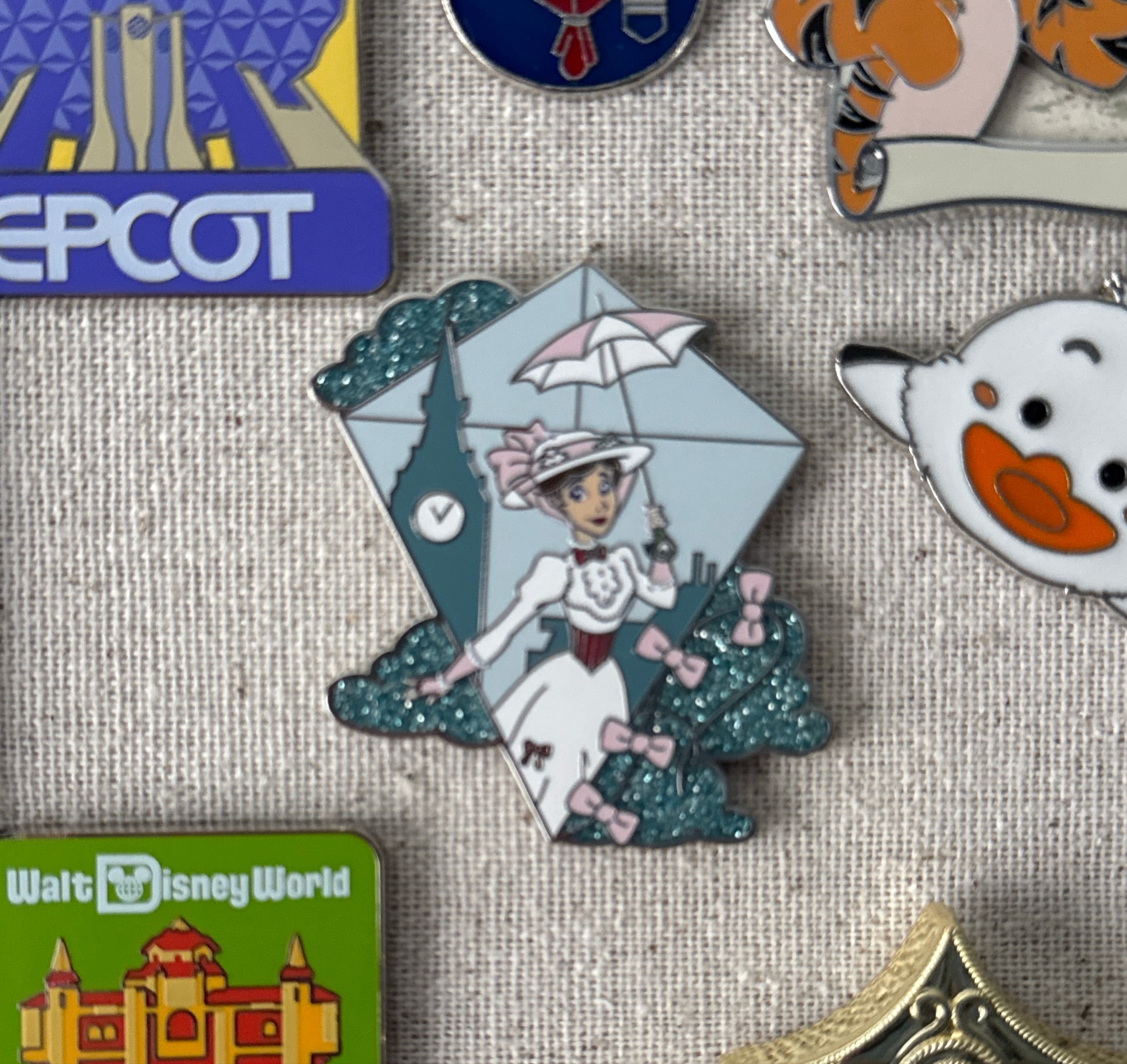 Mary Poppins Glitter Kite