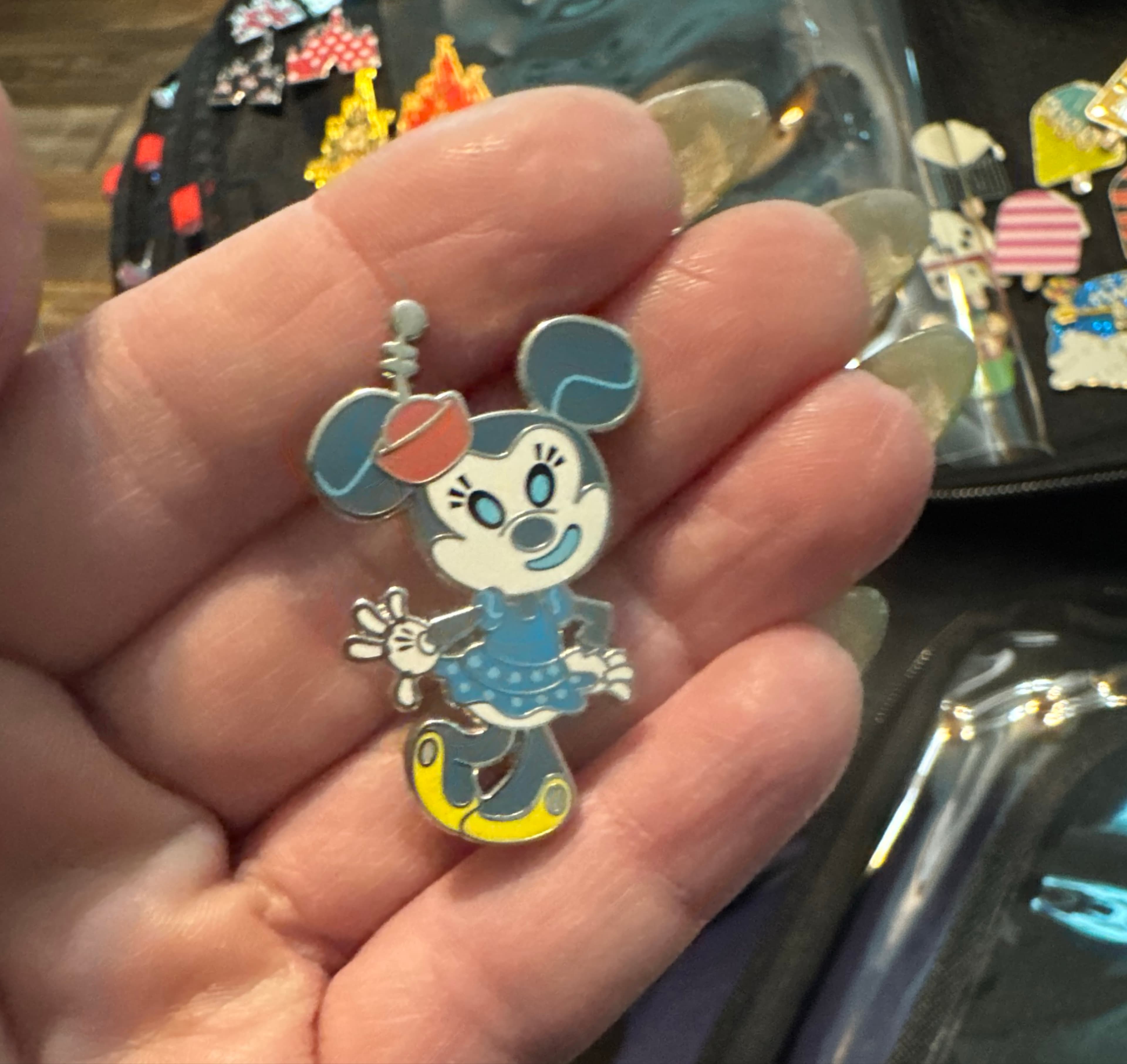 Minnie in a Blue Dress