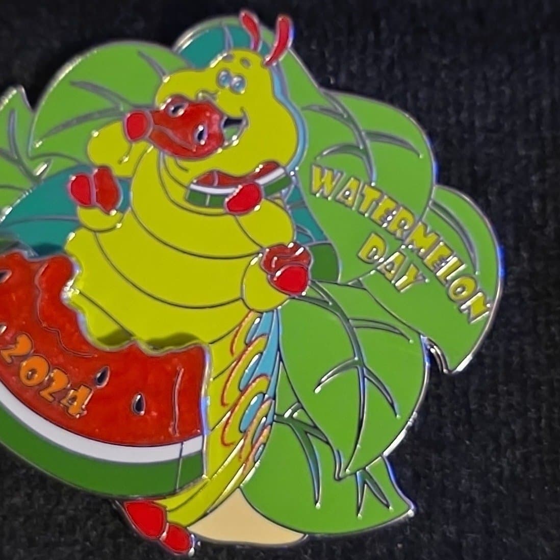 Disney Celebrate Today Watermelon Day 2024 Heimlich Pin front