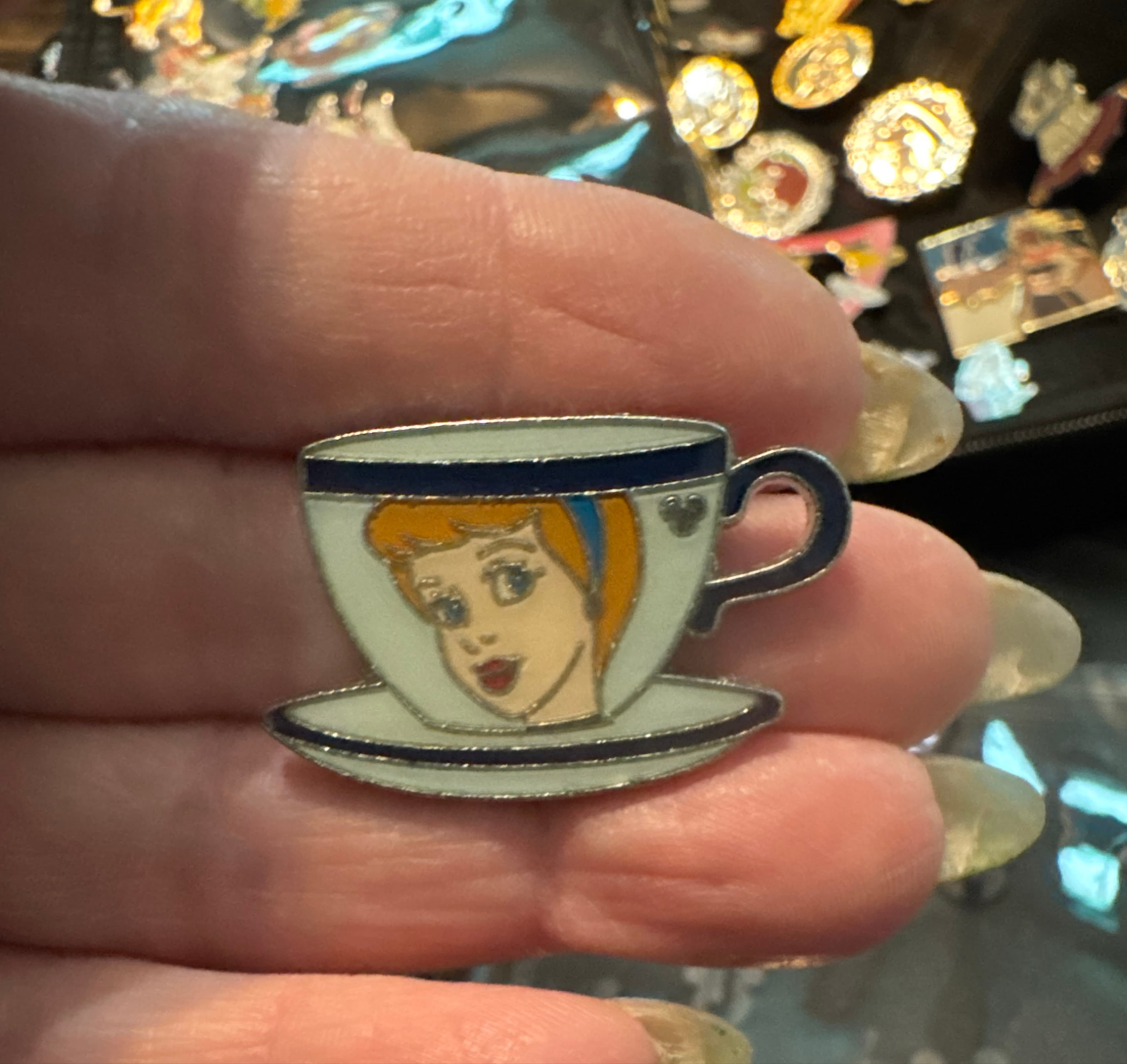 Cinderella - Princess Tea Cups - Hidden Mickey 2009