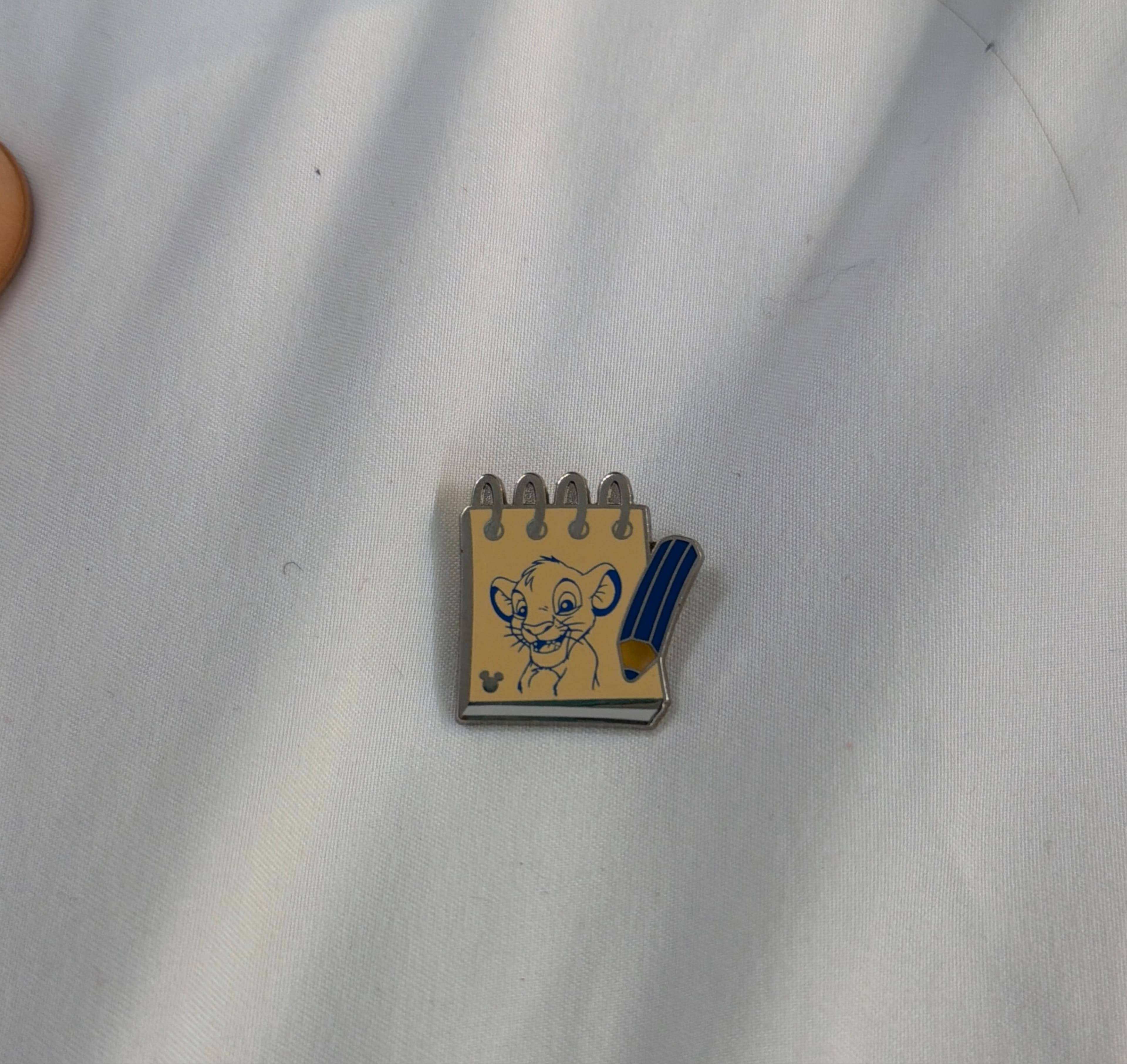 Simba - Sketch Pads - WDW Hidden Mickey 2014: Wave A