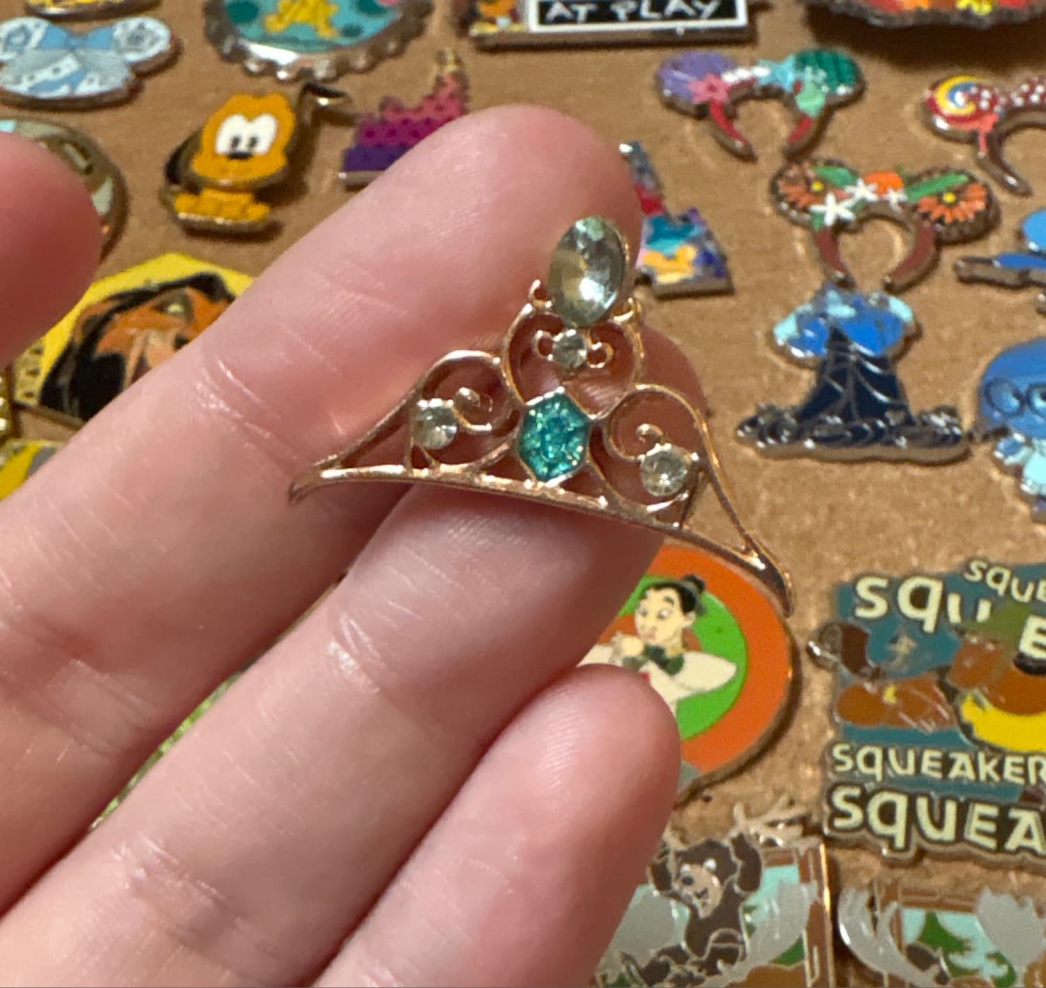 Disney Princess Tiana Tiara Pin
