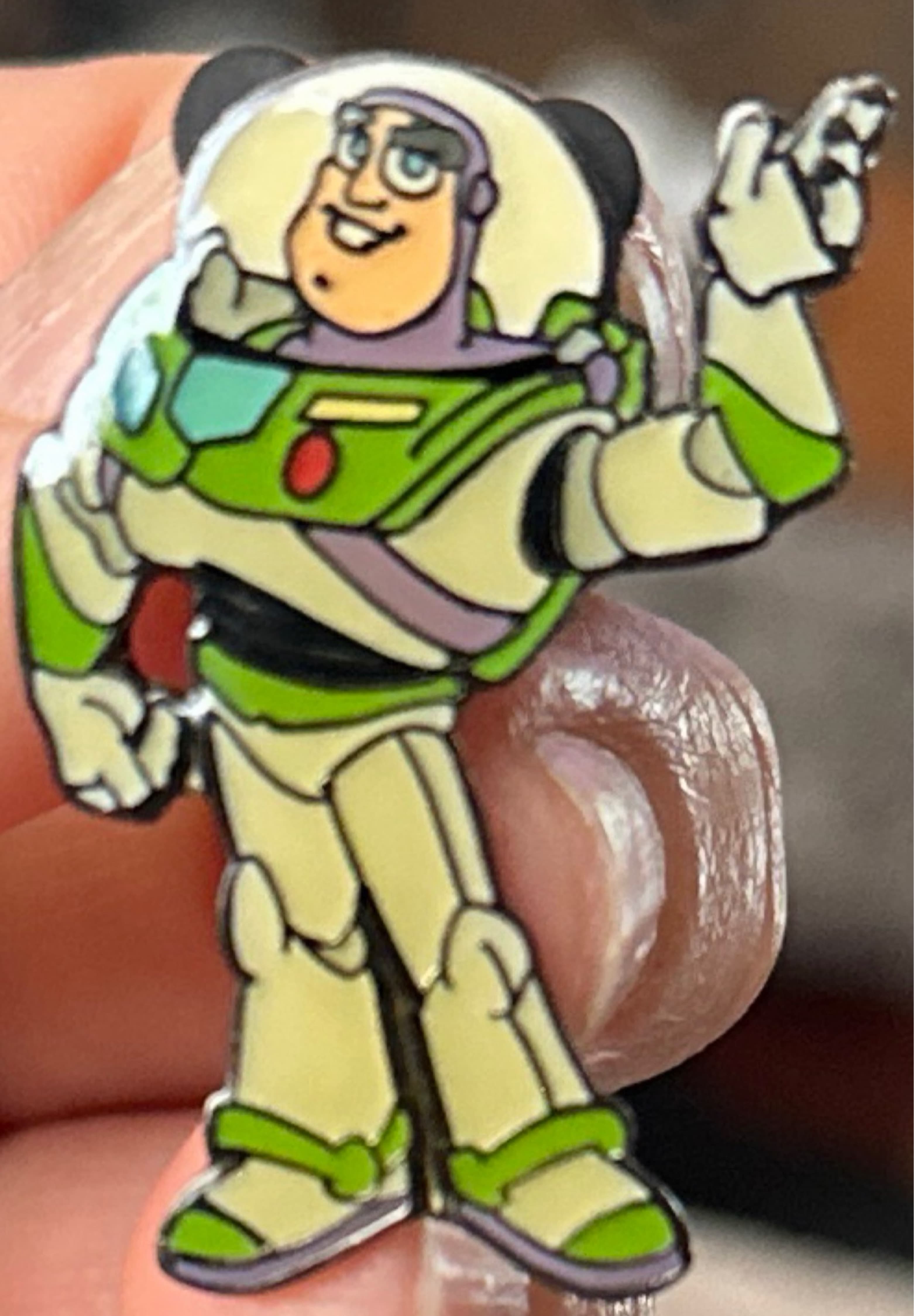 Buzz Lightyear Waving Full Body Pin