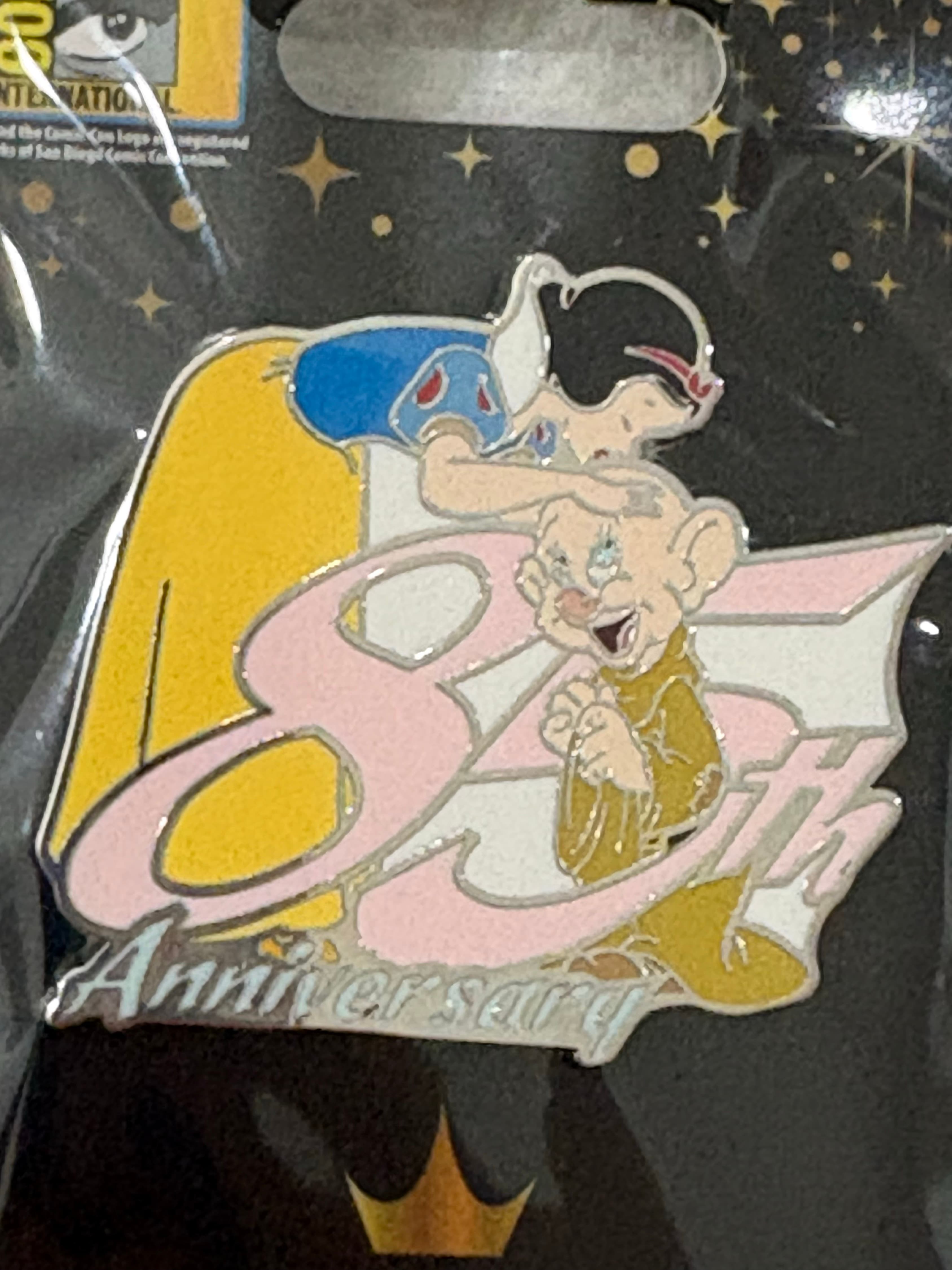 Snow White and Dopey 85th Anniversary Comic Con Pin