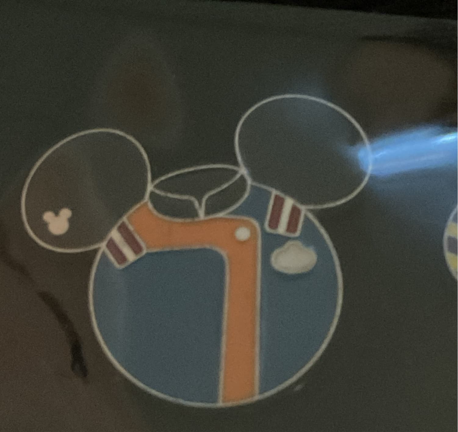 WDW - 2013 Hidden Mickey Series - Epcot Cast Costume Icons - Mission Space