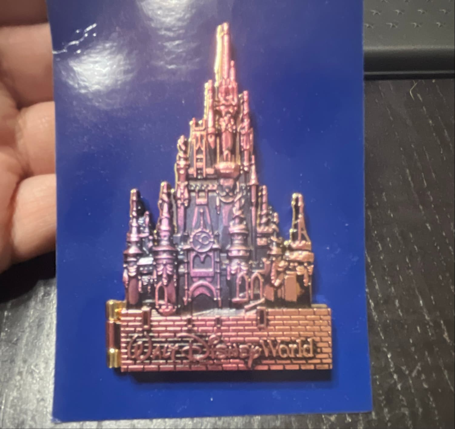 Walt Disney World 50th Anniversary Cinderella Castle Pin