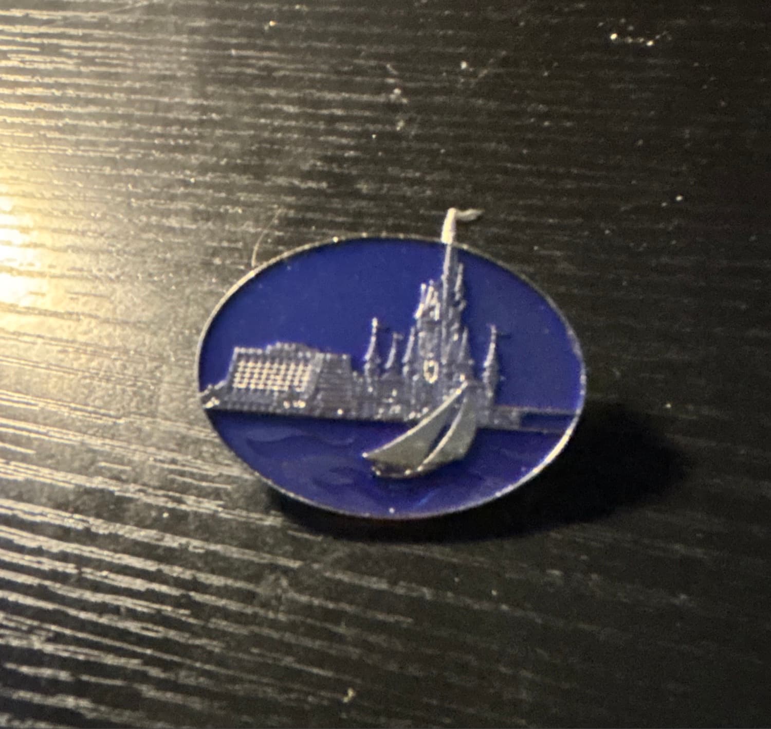 Walt Disney World 50th Anniversary Cinderella Castle, Contemporary Resort, and Sailboat Pin