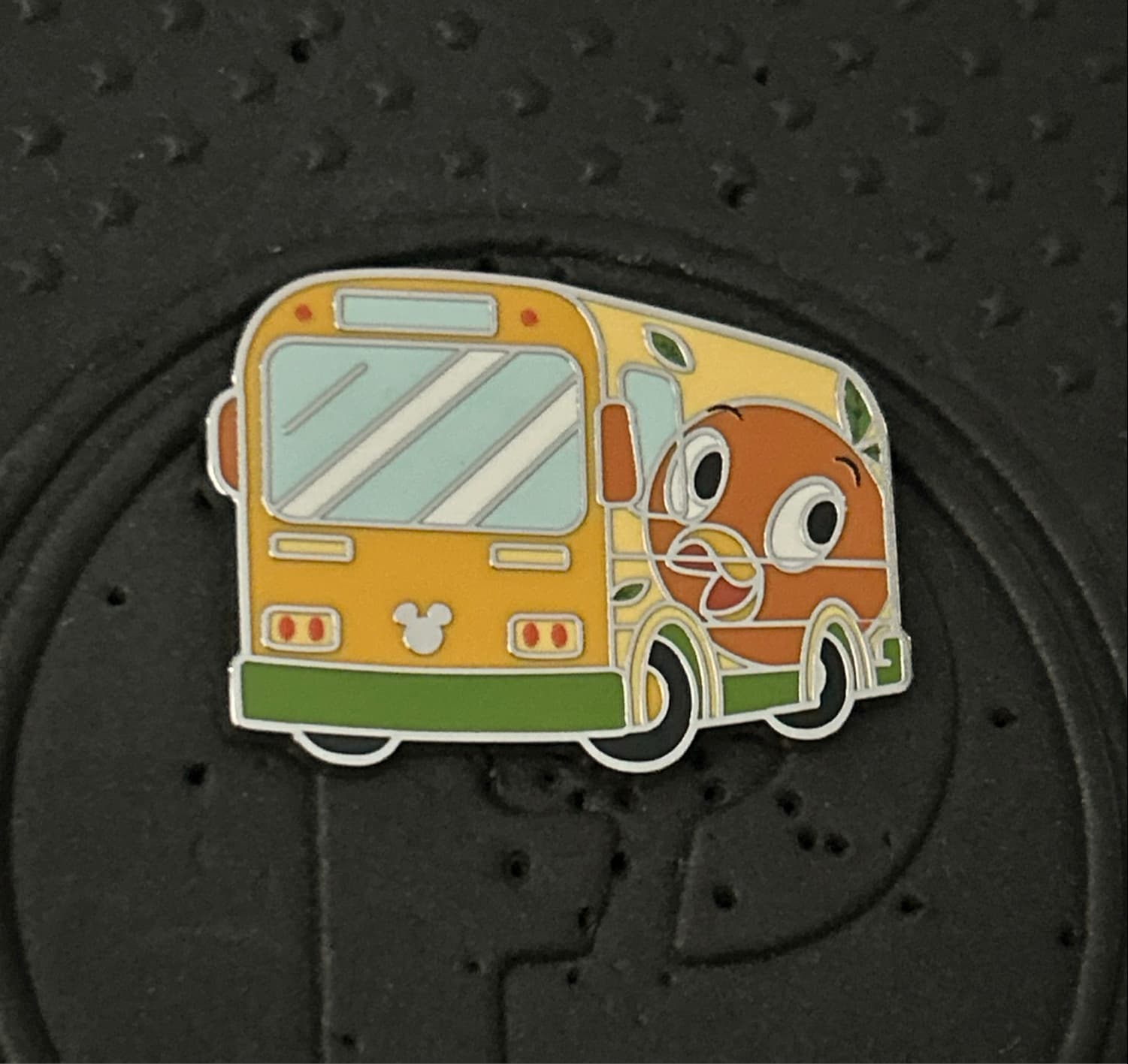 Orange Bird Disney Bus