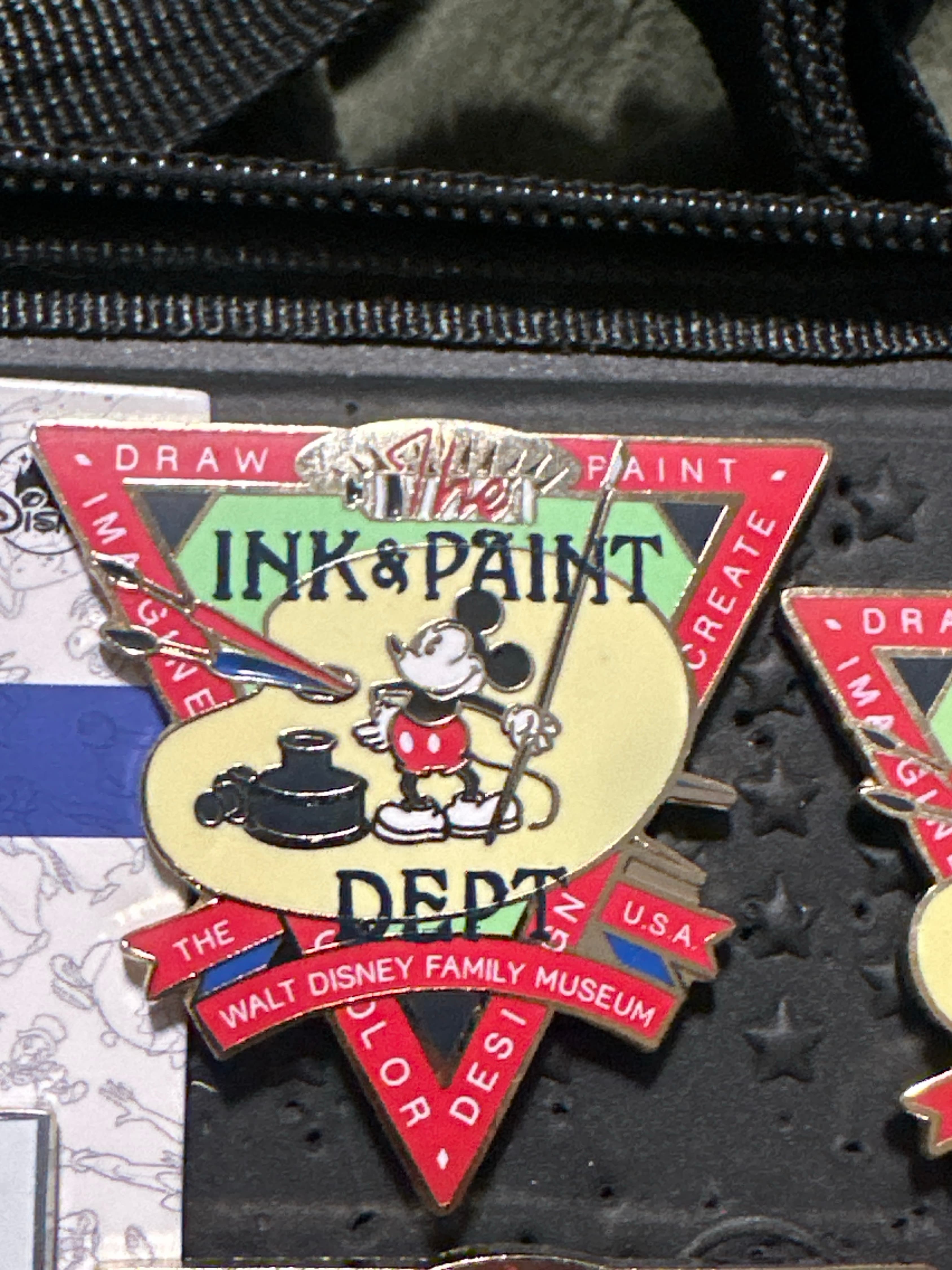 Ink & Paint Dept. Mickey Mouse Pin front