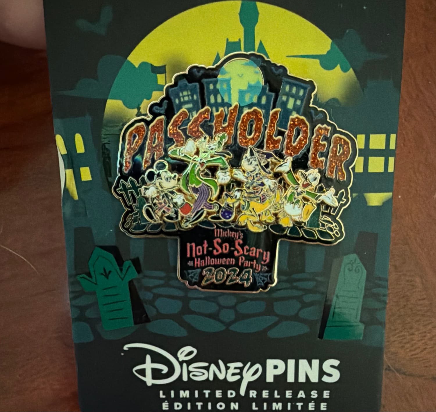 Mickey's Not-So-Scary Halloween Party 2024 Annual Passholder Pin front