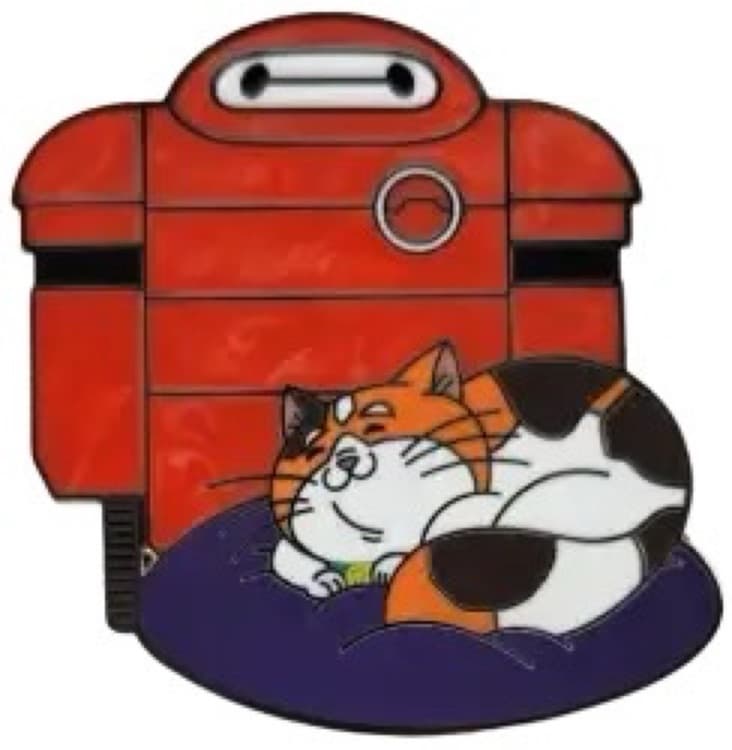 Mochi and Baymax Sleeping