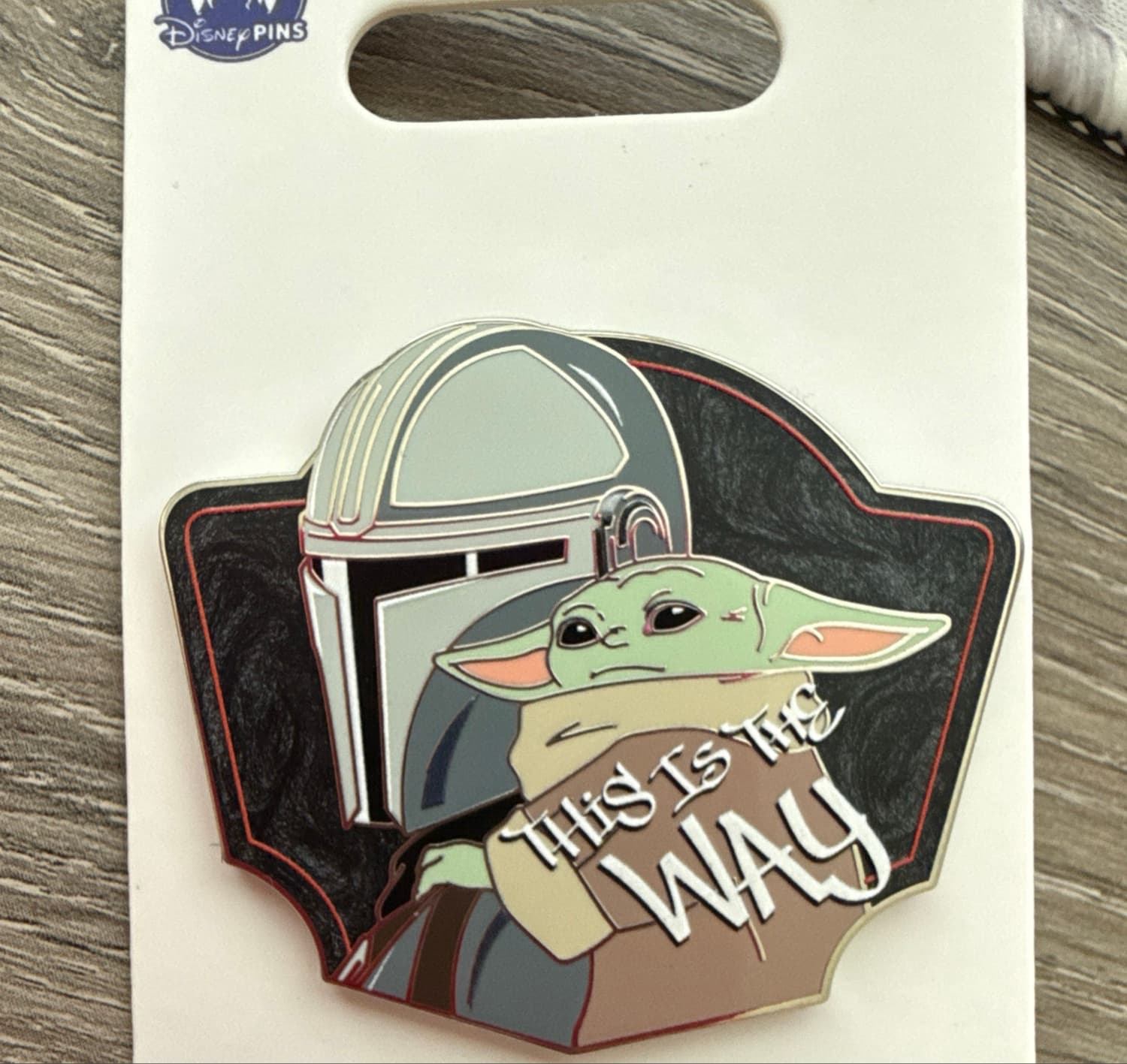 Star Wars Mandalorian Din & Grogu This Is The Way Pin