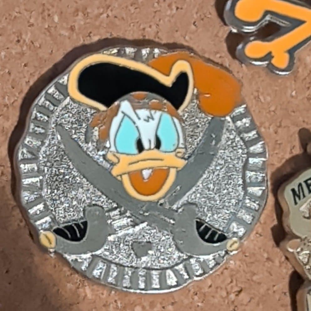 Donald - Pirate Coin - Hidden Mickey Collection